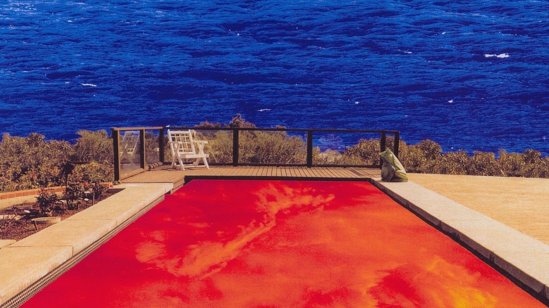 nature, built structure, plant, scenics - nature, red hot chili peppers music album covers, sky, architecture, no people, blue, beauty in nature, high angle view, HD Wallpaper