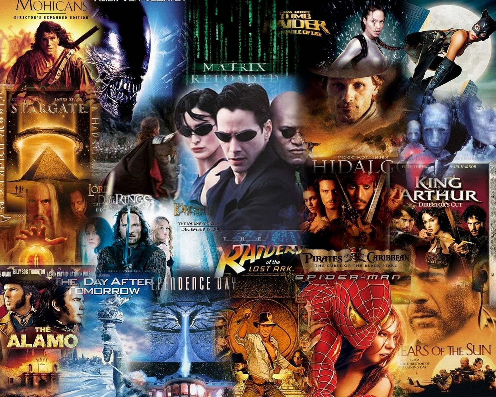 lot, title, Movie, Collage, 720P, poster, assorted, HD Wallpaper