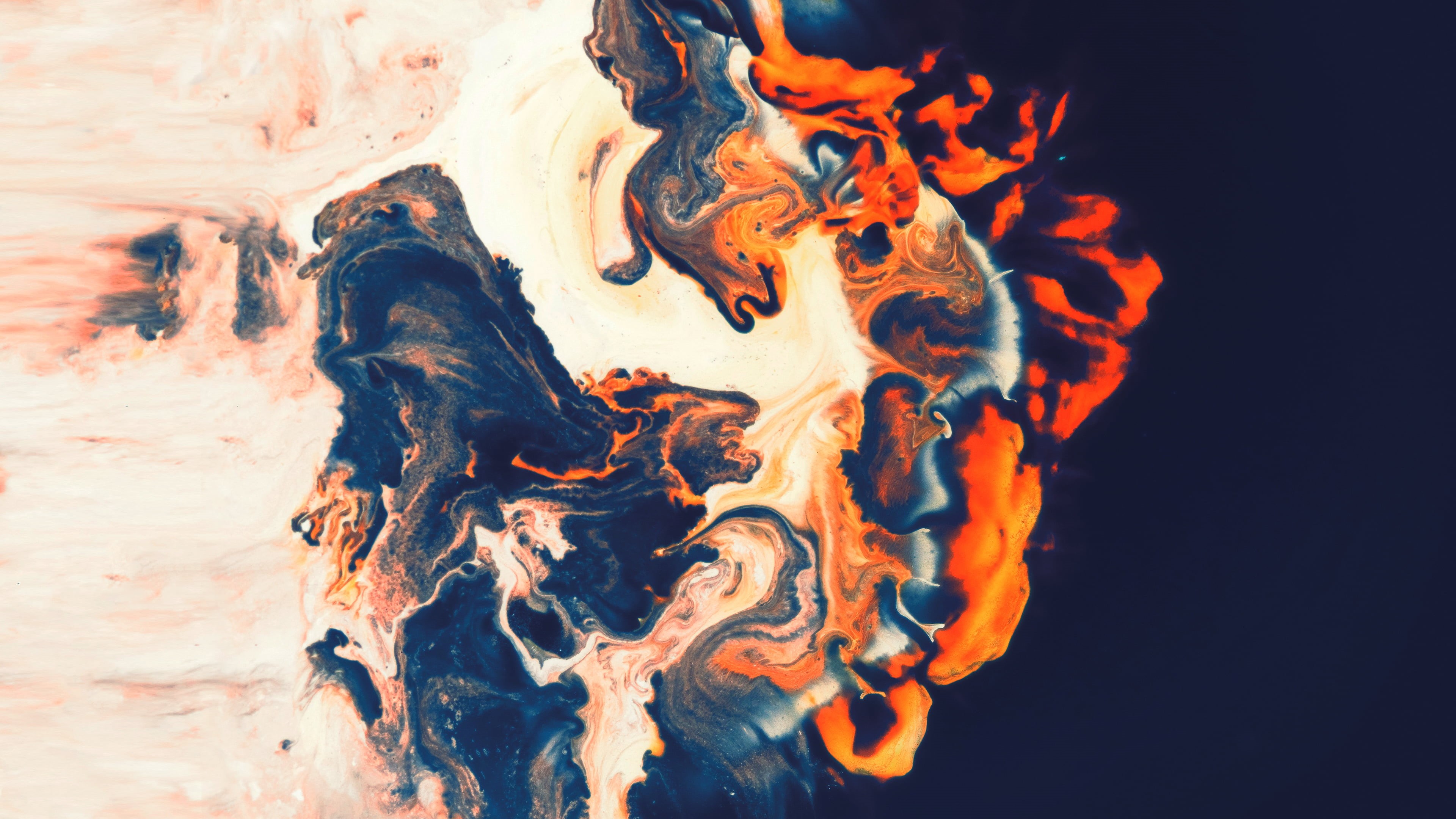 abstract, fluid, 4K, HD Wallpaper