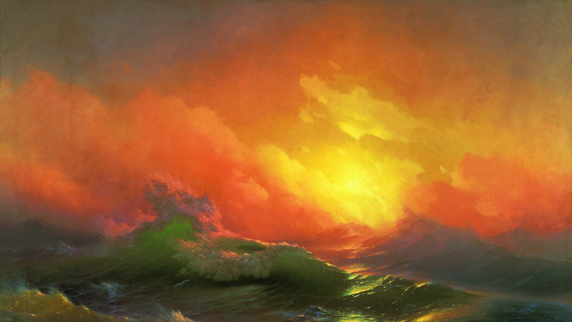 Classic Art, 1080P, Ivan Aivazovsky, HD Wallpaper