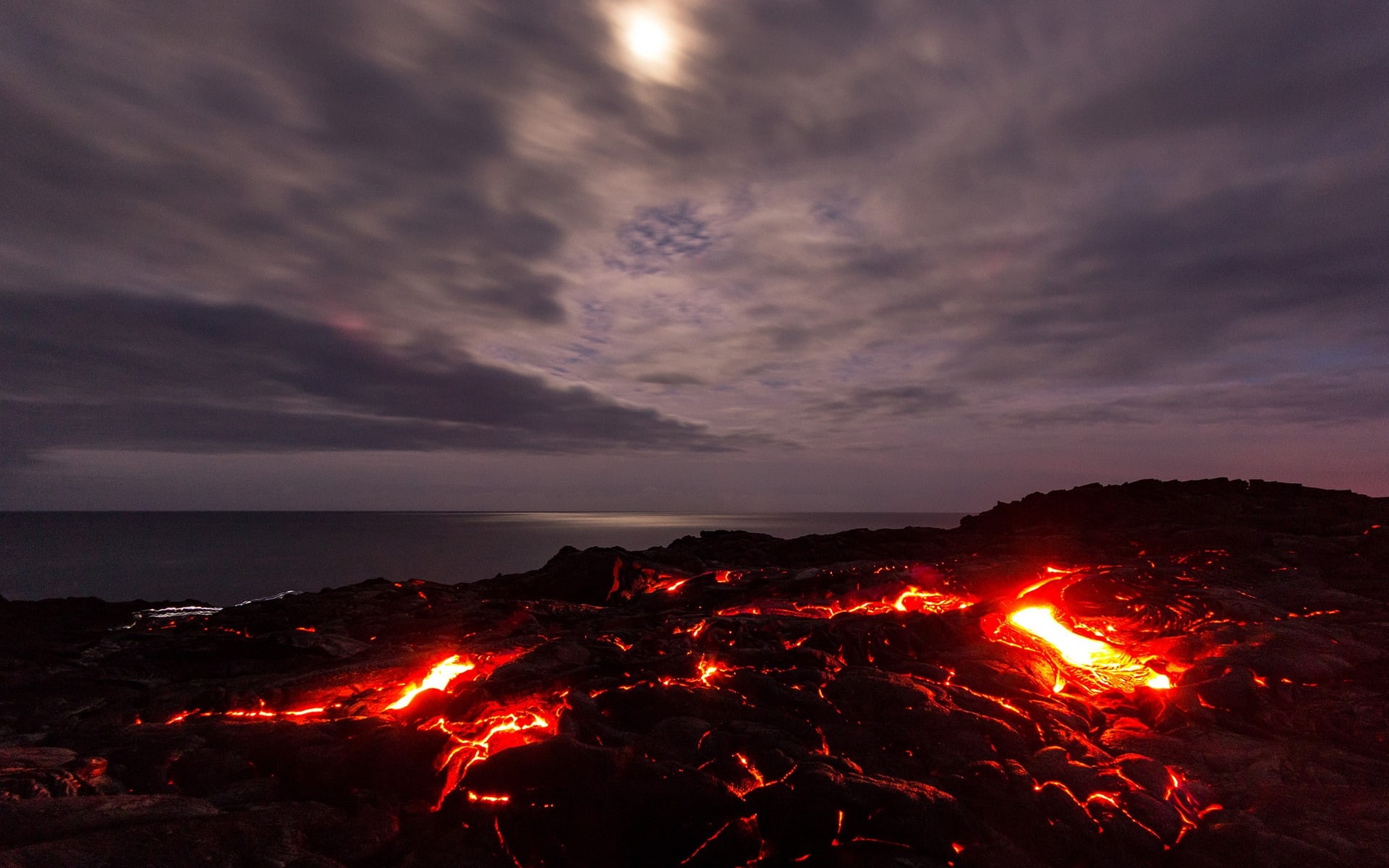 molten, lava, 1080P, photo, hot, volcano, HD Wallpaper