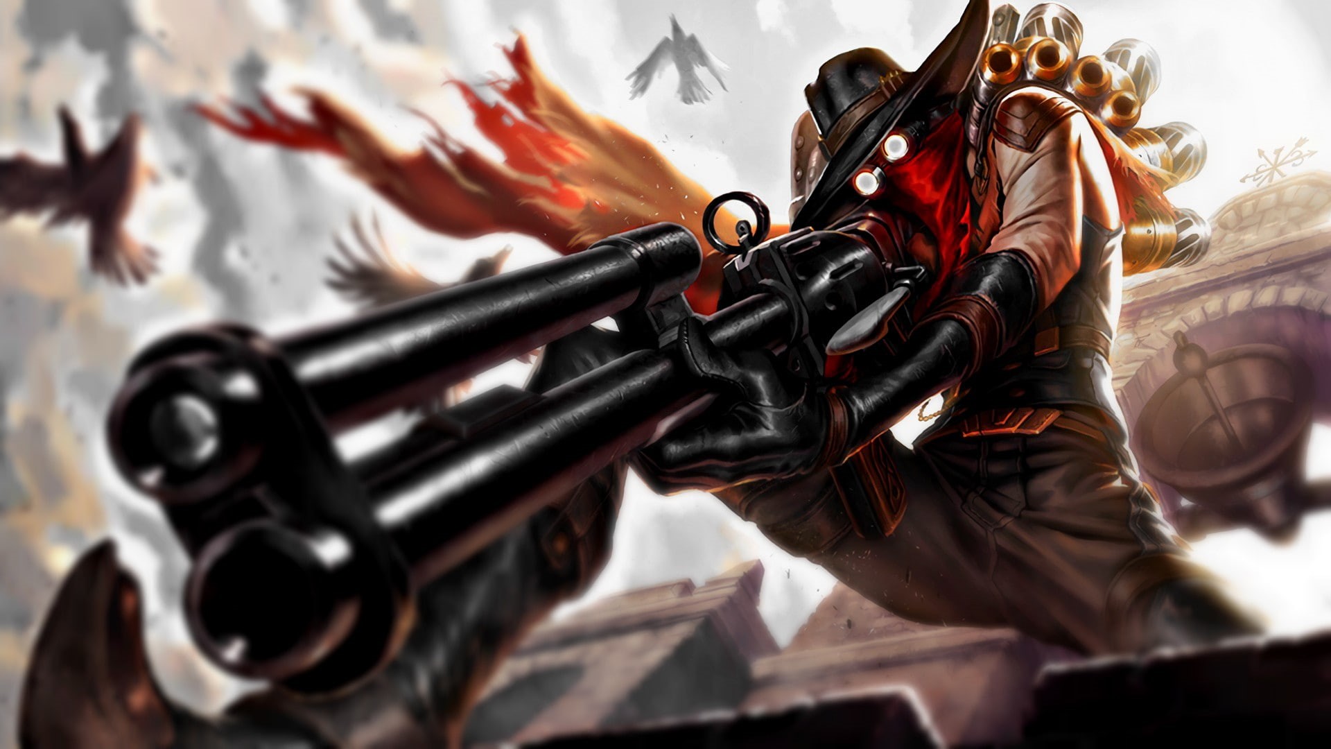 League of Legends, 1080P, Jhin, sniper rifle, The Virtuoso, HD Wallpaper