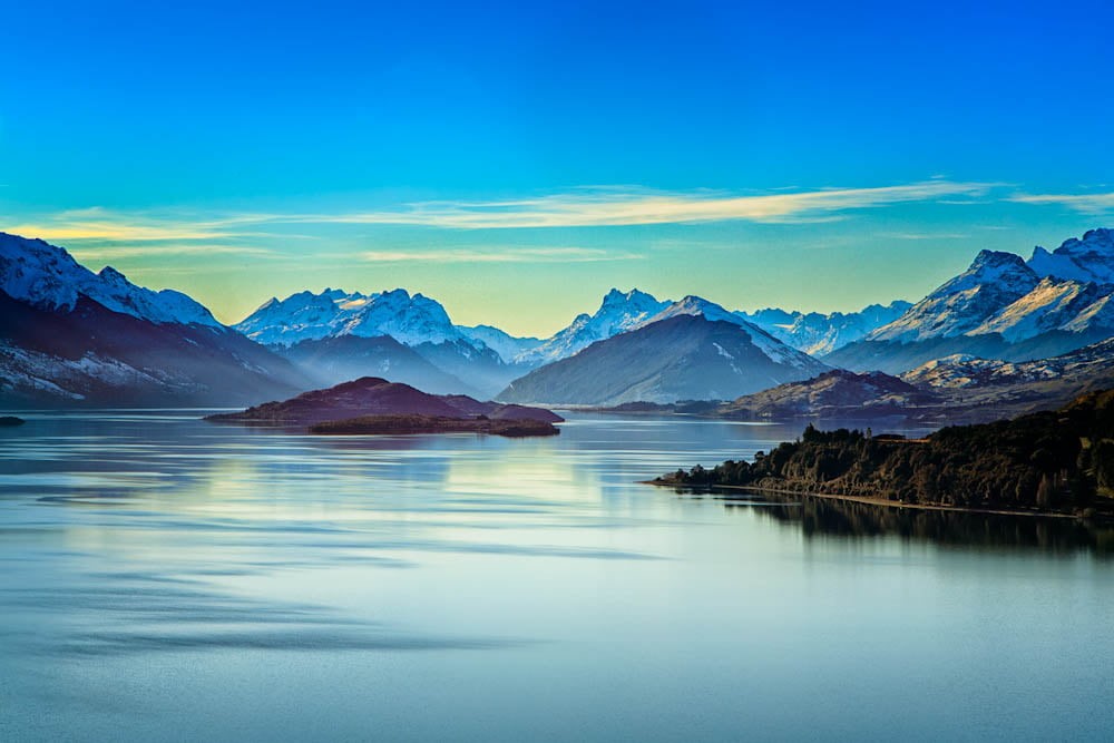 lake  mountains, reflection, mountain Range, scenics, 480P, mountains, travel, mountain Peak, south, body of water, snow, lake, On The Road, sky, nature, HD Wallpaper