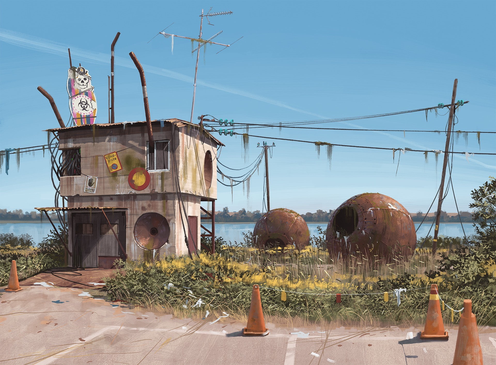 1080P, artwork, Simon Stålenhag, HD Wallpaper