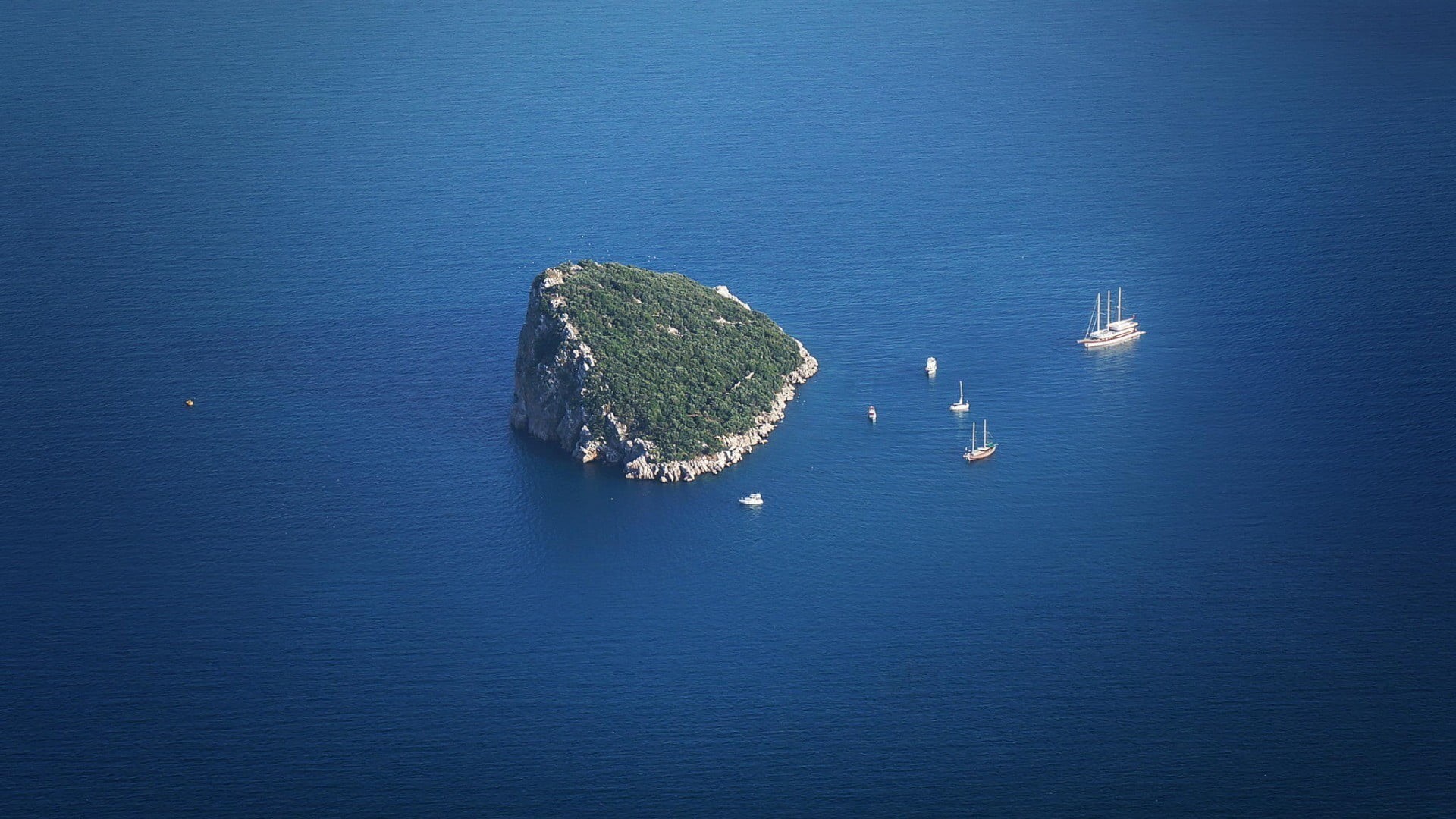 water, birds eye view, blue, journey, yachts, Antalya Turkey, beauty In Nature, no people, sea, transportation, sky, cliff, vacations, travel Destinations, HD Wallpaper
