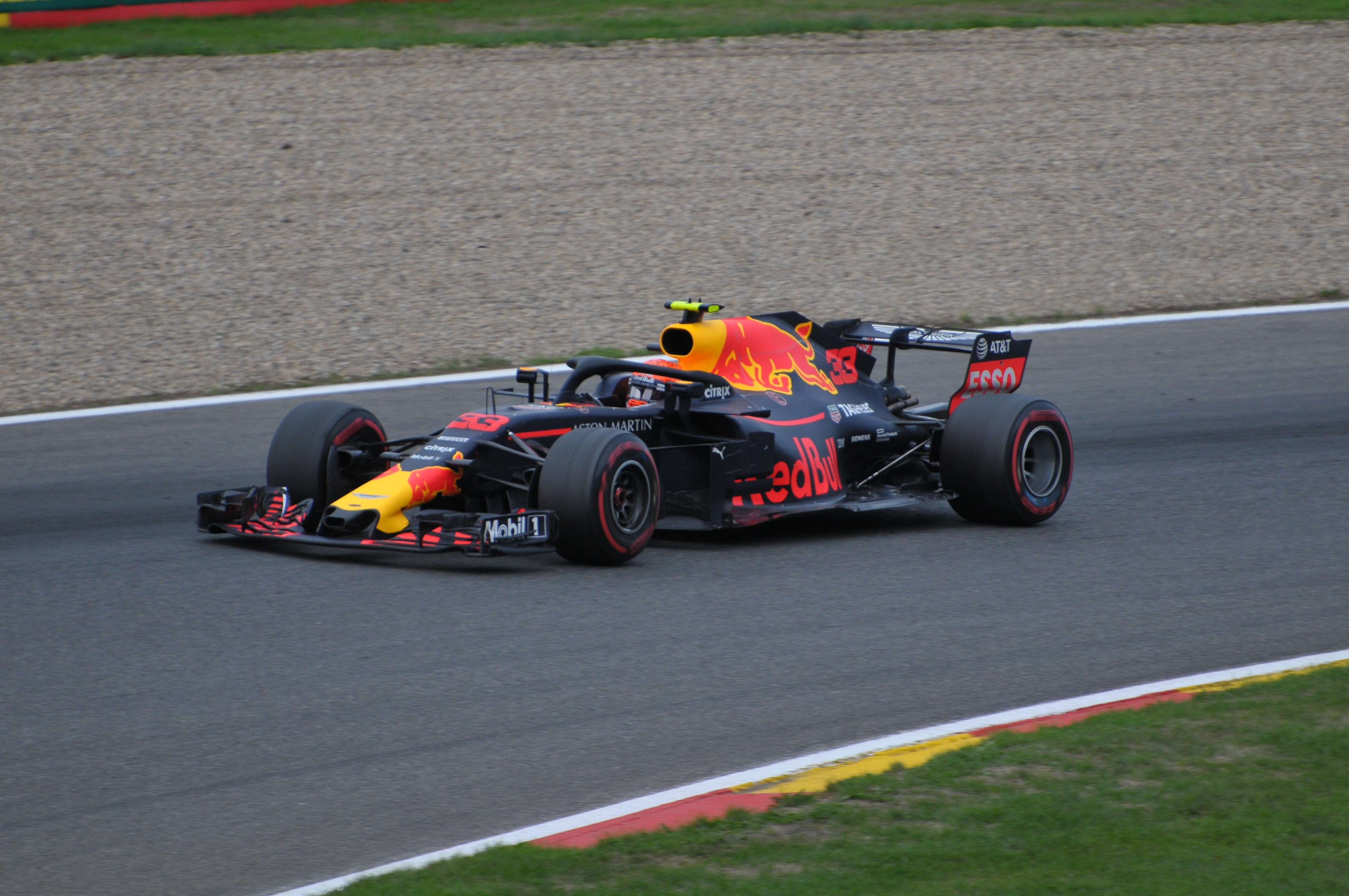 motor racing track, people, driver, racecar, road, motorsport, f1, speed, competition, land vehicle, outdoors, professional sport, auto racing, day, redbull, HD Wallpaper