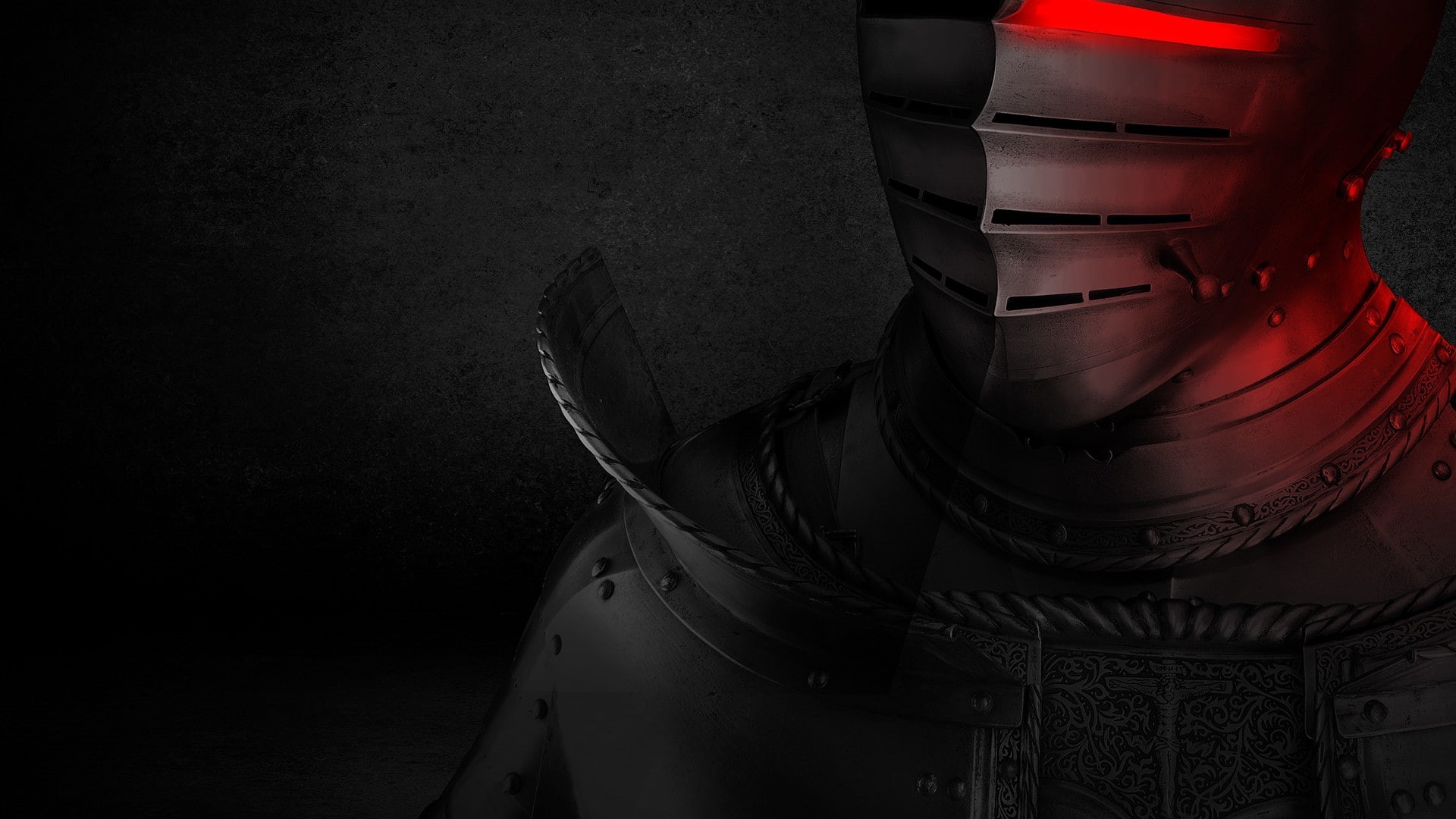 1080P, video games, laptop, red, Hewlett Packard, Beats, knight, black, HP Omen, gamers, armor, HD Wallpaper