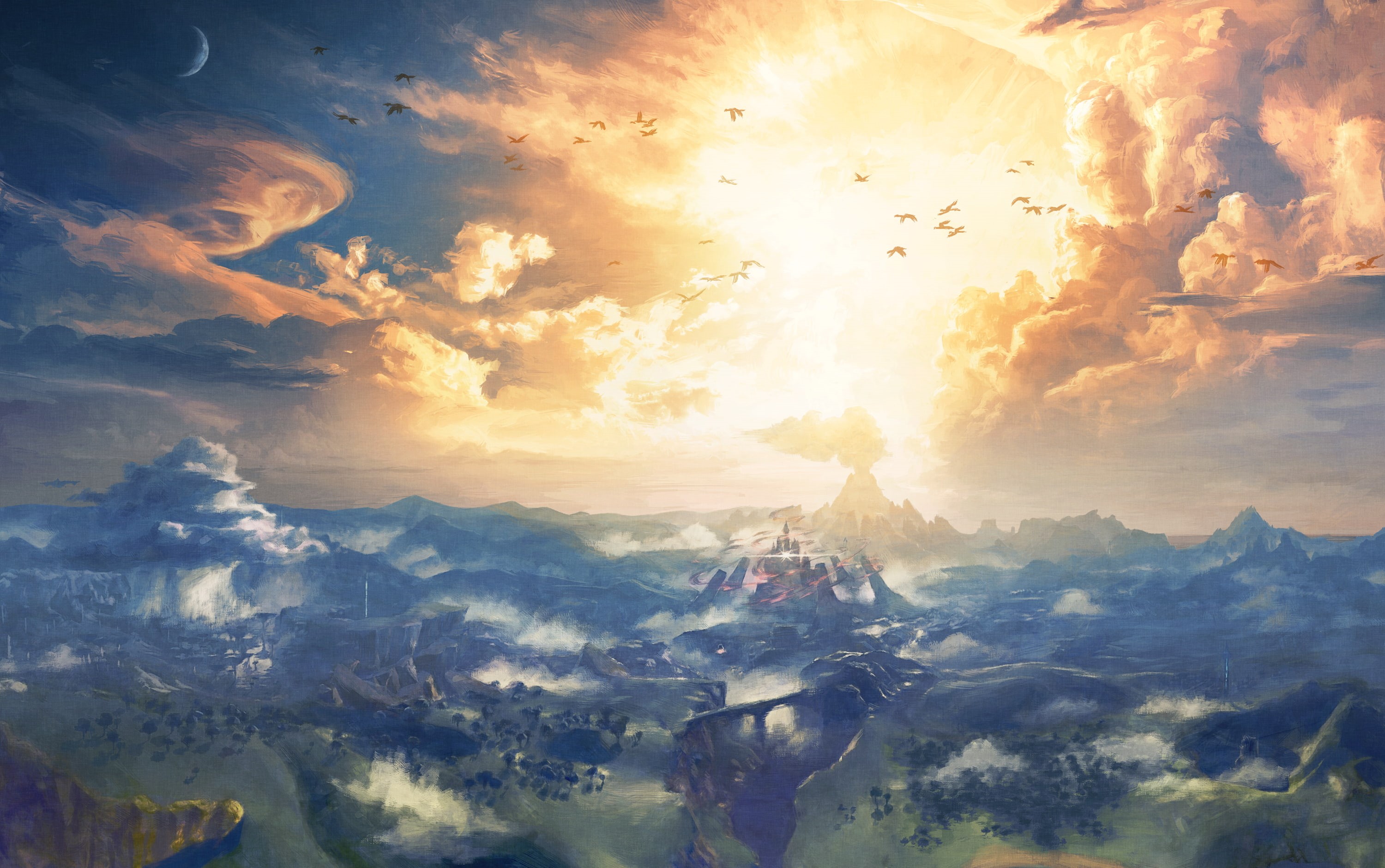 The Legend of Zelda: Breath of the Wild, 2K, Zelda, HD Wallpaper