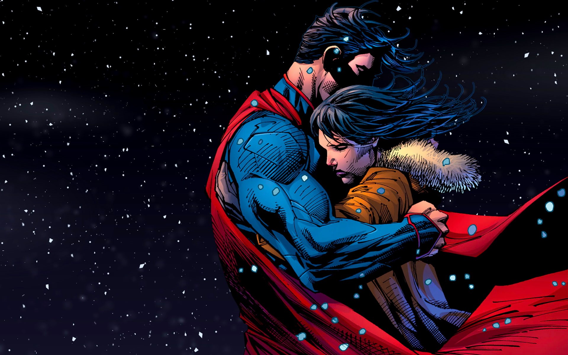young adult, winter, leisure activity, DC Comics, 1080P, holding, togetherness, night, young men, warm clothing, studio shot, lifestyles, real people, HD Wallpaper