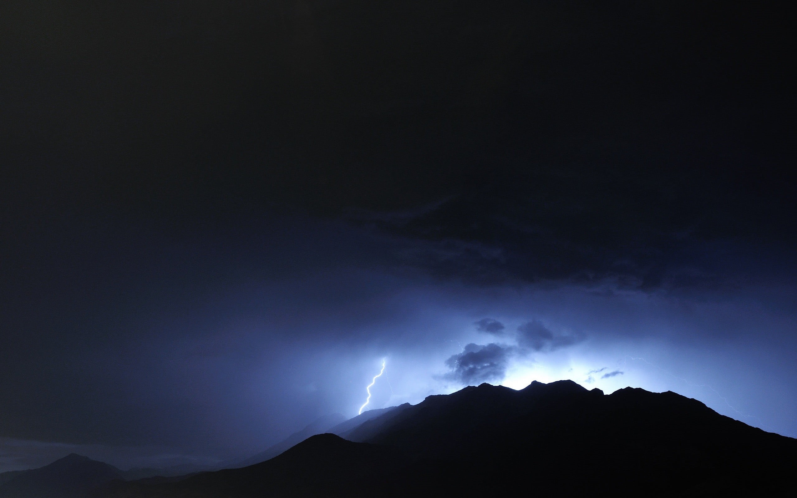 dark, mountain, photography, no people, landscape, communication, warning sign, tranquil scene, mountains, strikes, mountain peak, power in nature, photo, HD Wallpaper