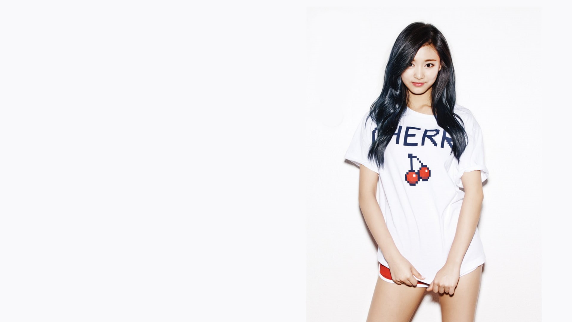 1080P, smiling, Twice, women, twice tzuyu, dark hair, K-pop, HD Wallpaper