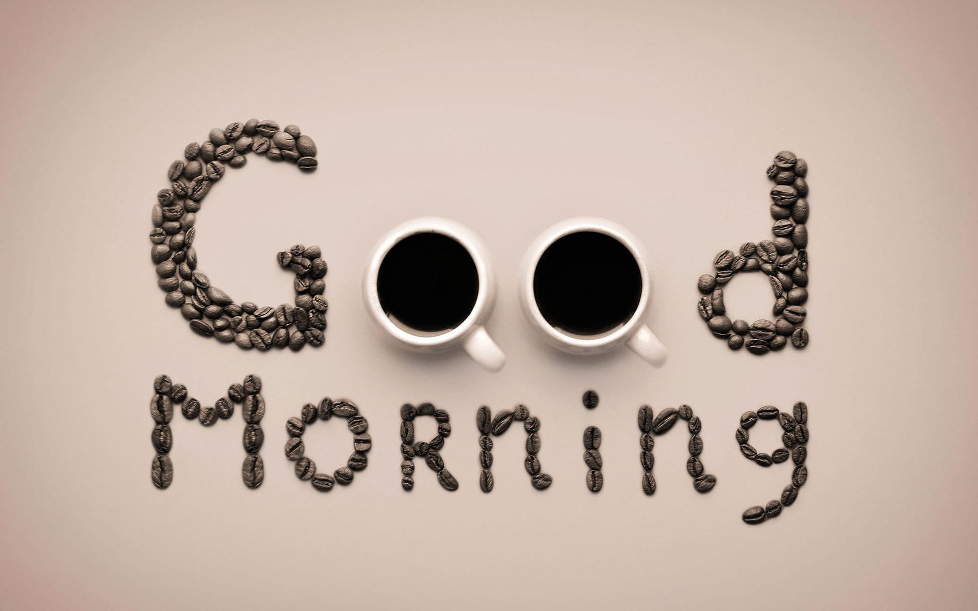 good, 1080P, coffee, morning, ornament, HD Wallpaper