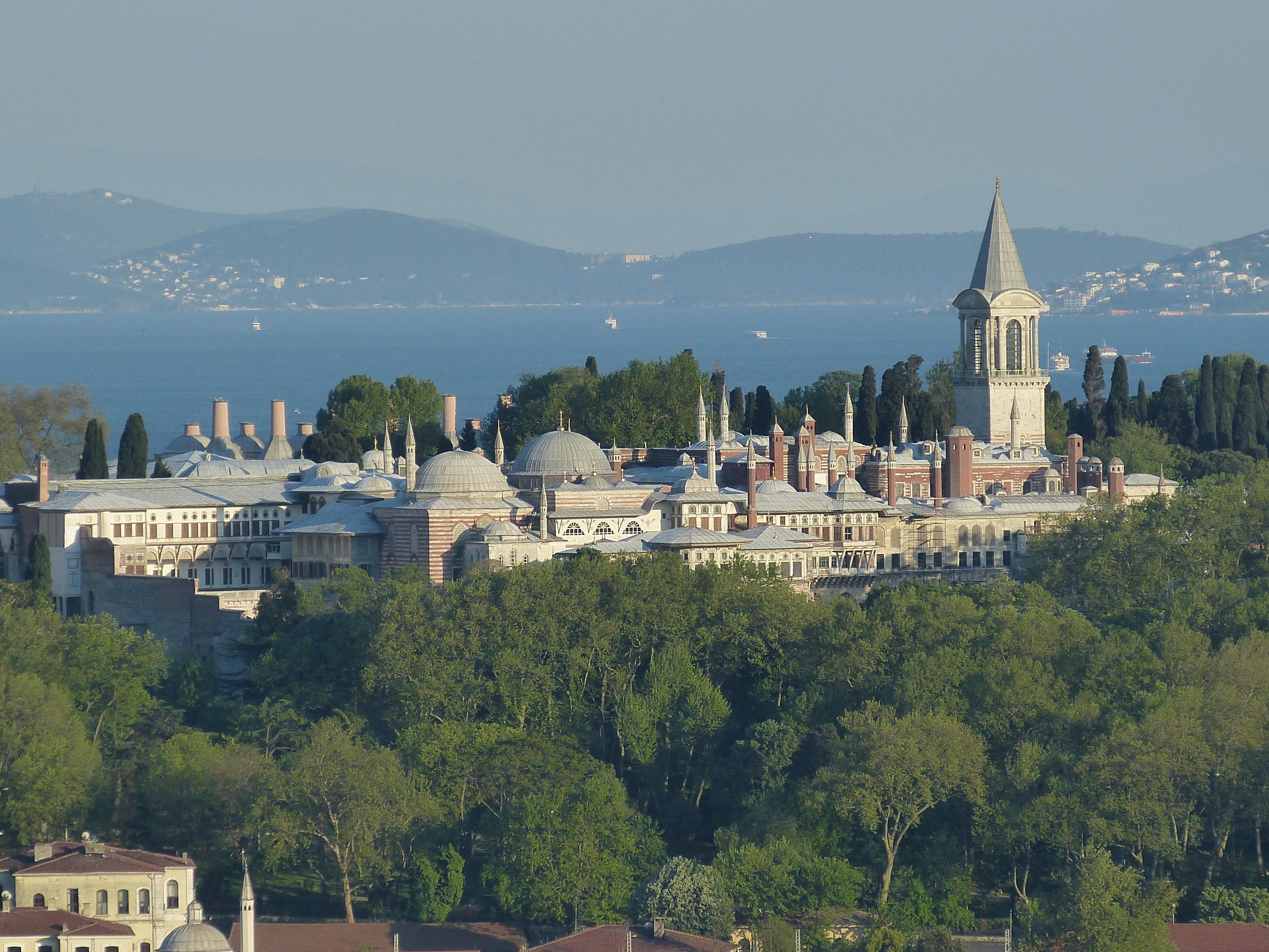 religion, nature, day, the past, 4K, city, angle, view, places of interest, water, concrete, built structure, belief, outlook, Istanbul, tree, Orient, HD Wallpaper