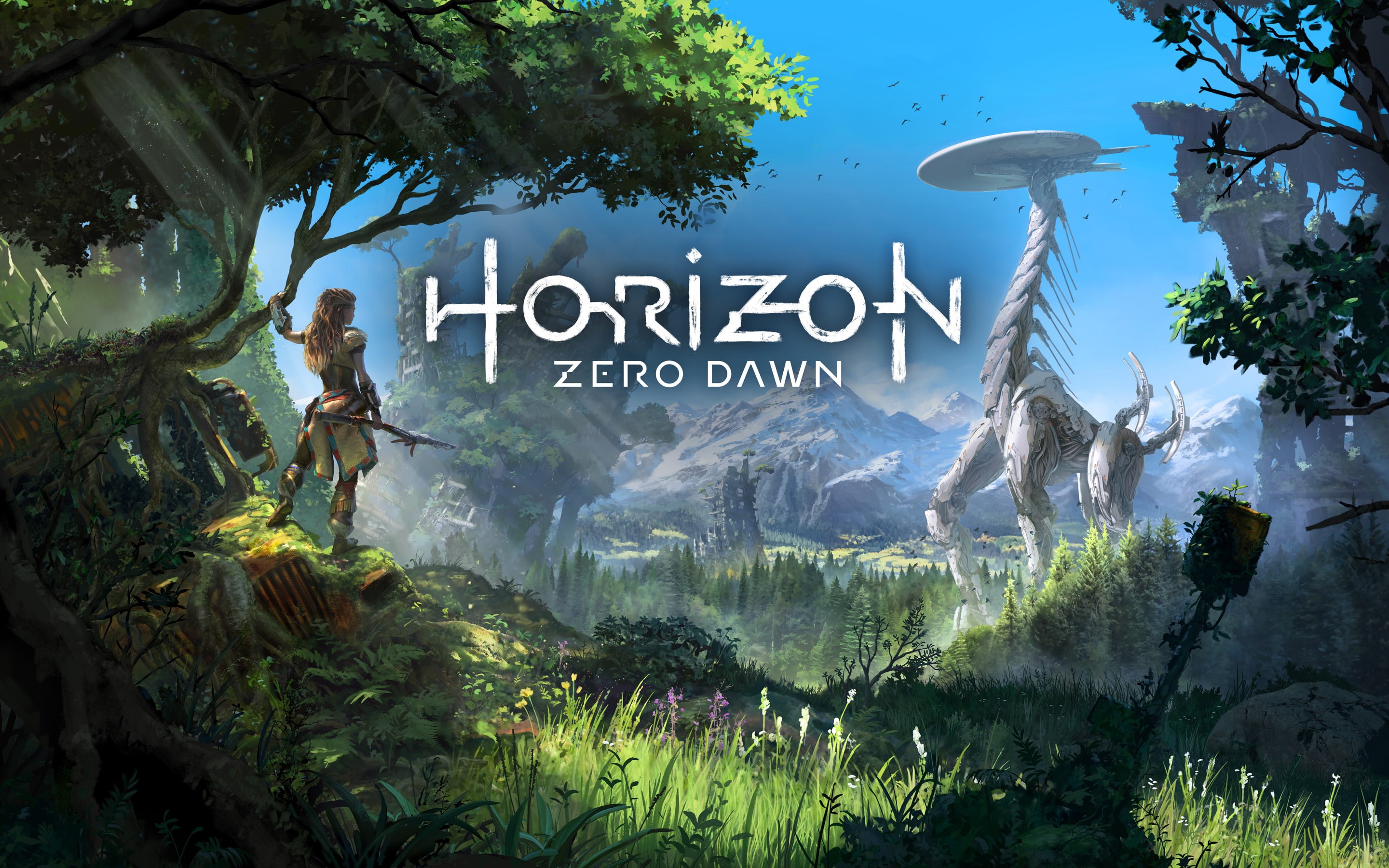 2K, horizon, horizon zero dawn, game, dawn, zero, HD Wallpaper