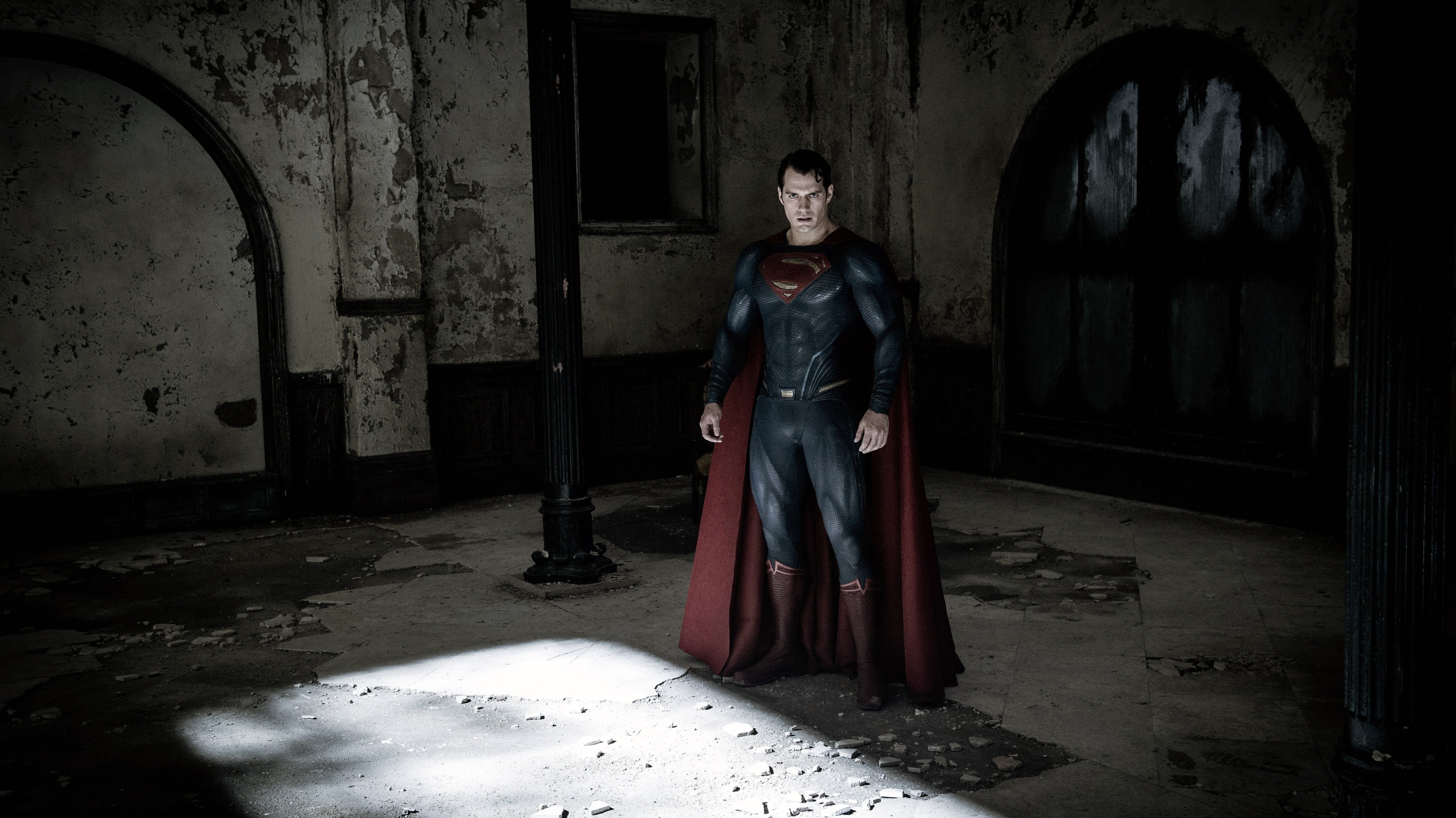 indoors, spooky, one person, young adult, Henry Cavill, women, Batman v Superman: Dawn of Justice, looking at camera, young women, dc, DC Comics, dress, HD Wallpaper