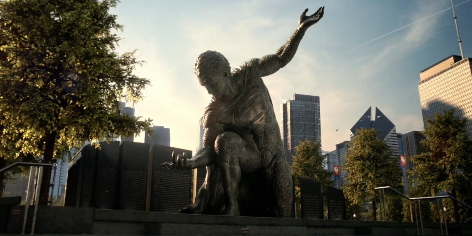 Batman V Superman: Dawn Of Justice, Superman, 1080P, Statue, HD Wallpaper