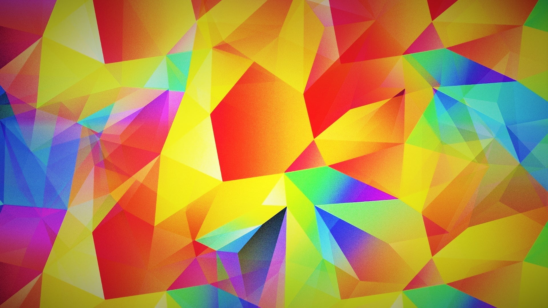 1080P, design, vibrant color, purple, high angle view, pink, no people, creativity, copy space, saturated color, technology, paper, triangle shape, color gradient, HD Wallpaper