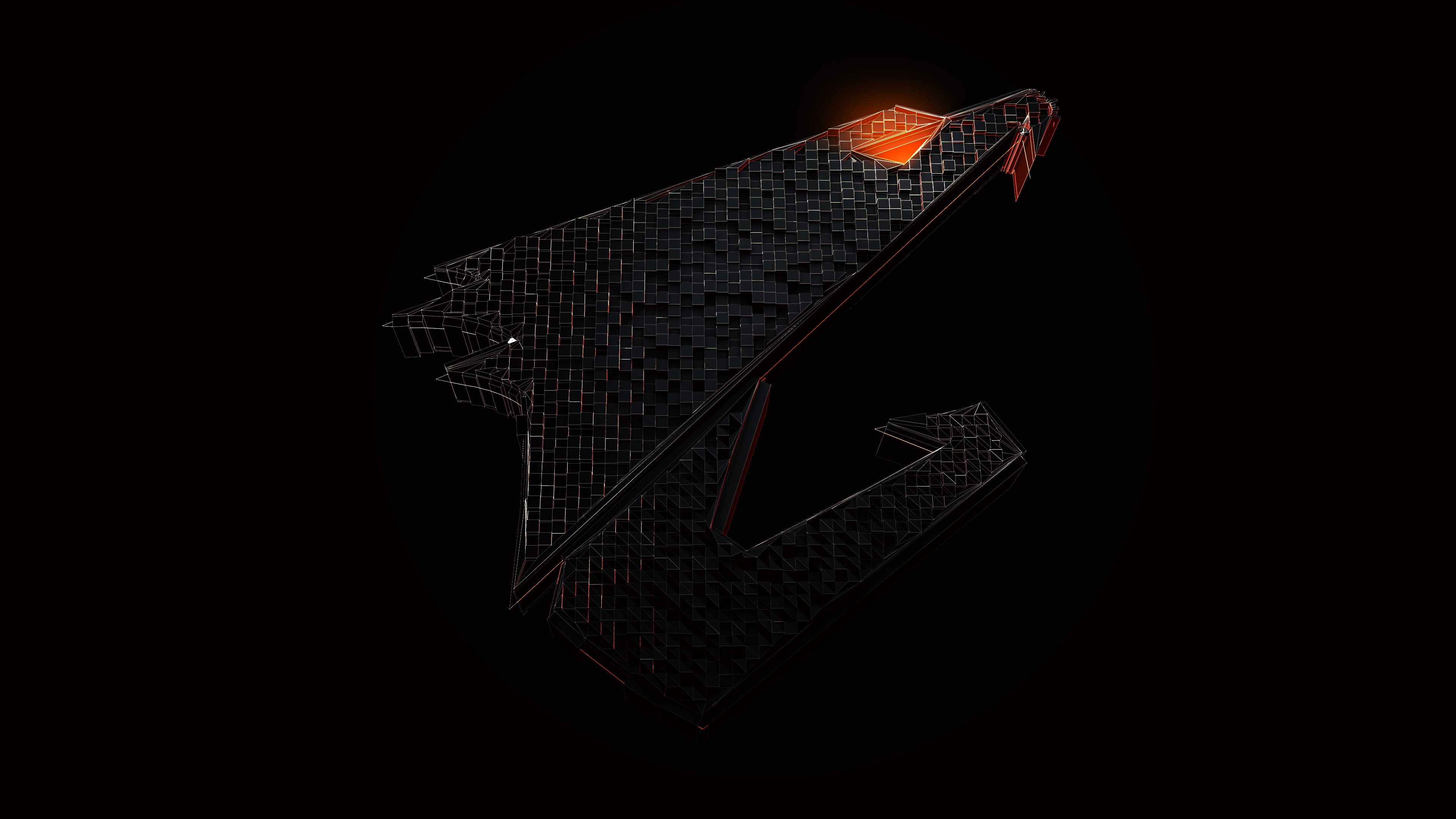 triangle shape, success, art and craft, black background, business, arrow symbol, gaming equipments, nature, red, copy space, studio shot, creativity, indoors, HD Wallpaper