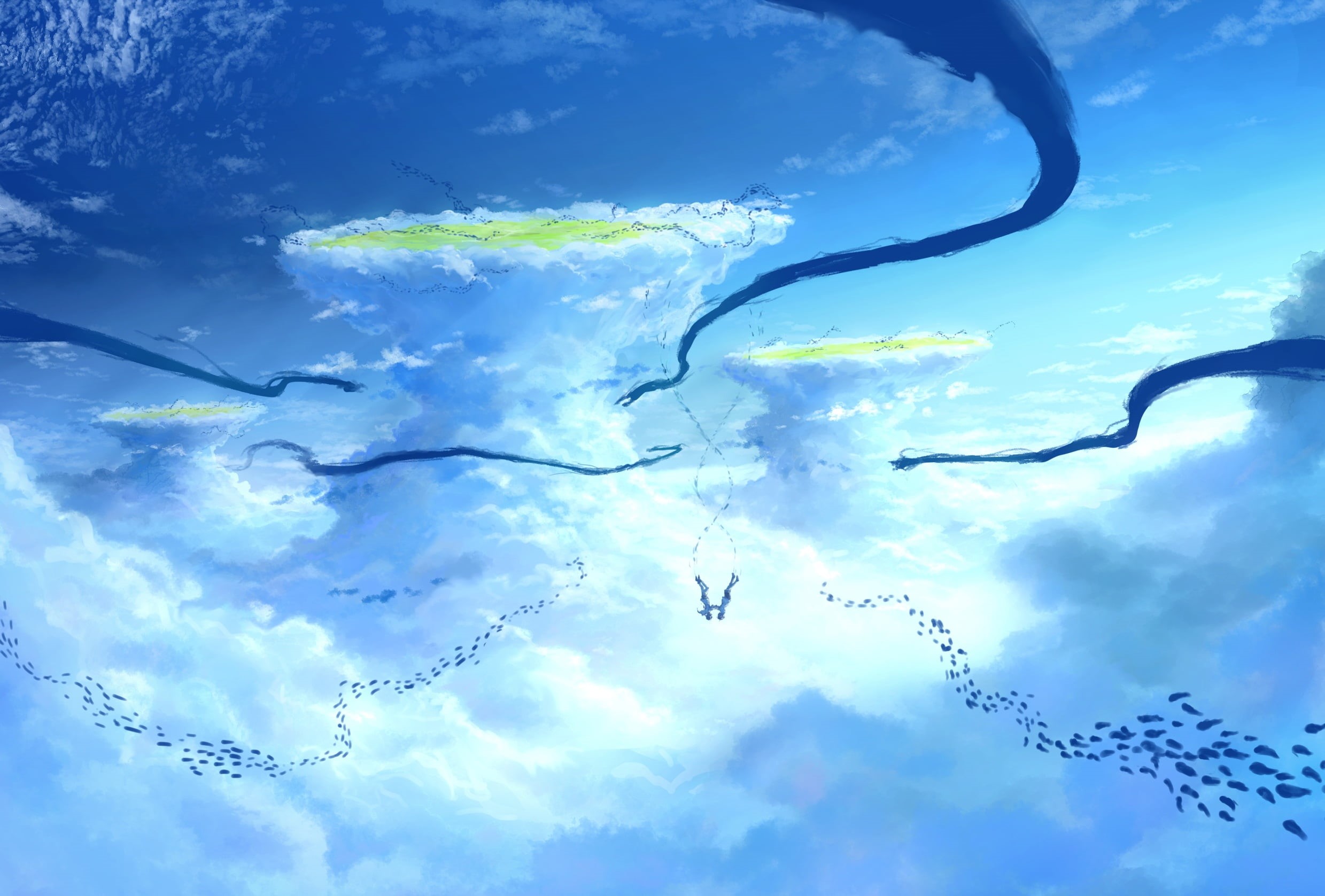 Anime, Hina Amano, Hodaka Morishima, 1080P, Weathering With You, HD Wallpaper