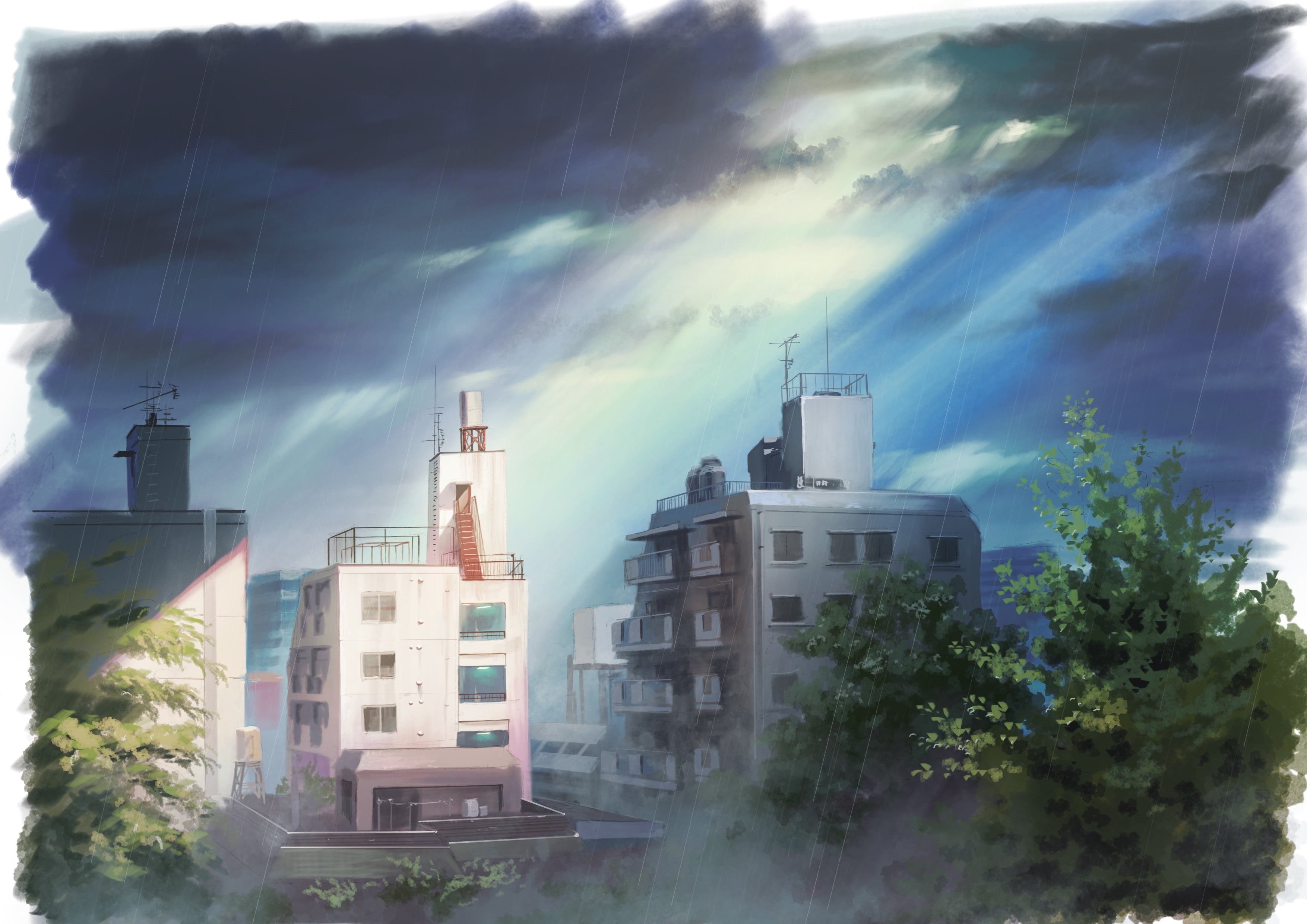 2K, Anime, Weathering With You, HD Wallpaper