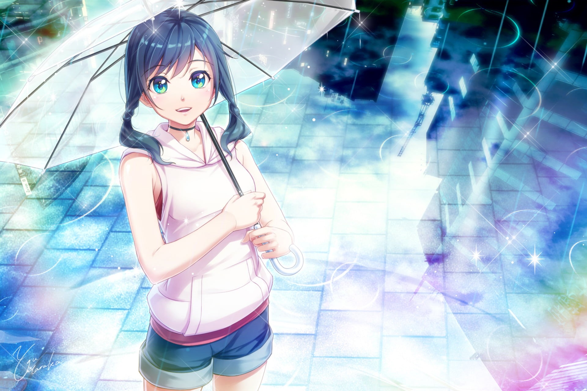 Anime, Hina Amano, Weathering With You, 1080P, HD Wallpaper