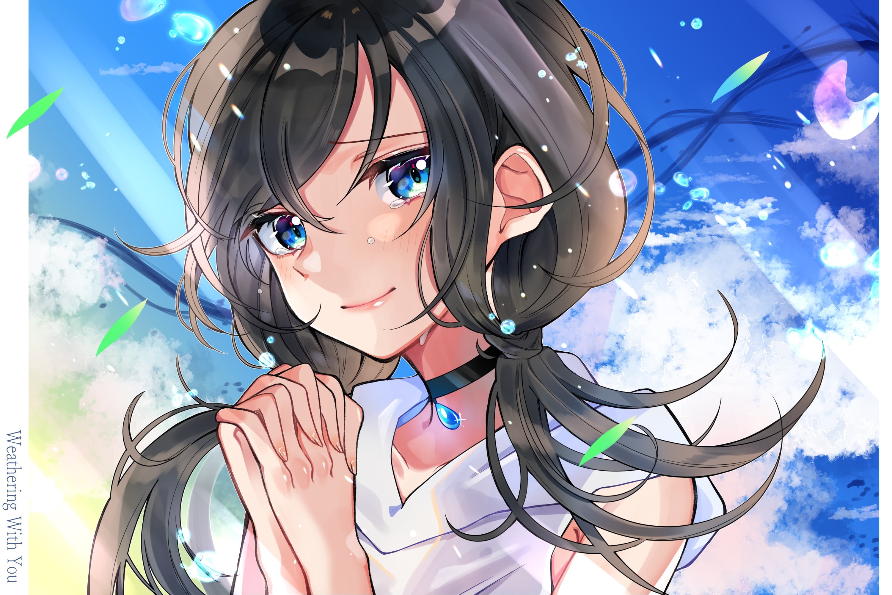 Hina Amano, 2K, Anime, Weathering With You, HD Wallpaper
