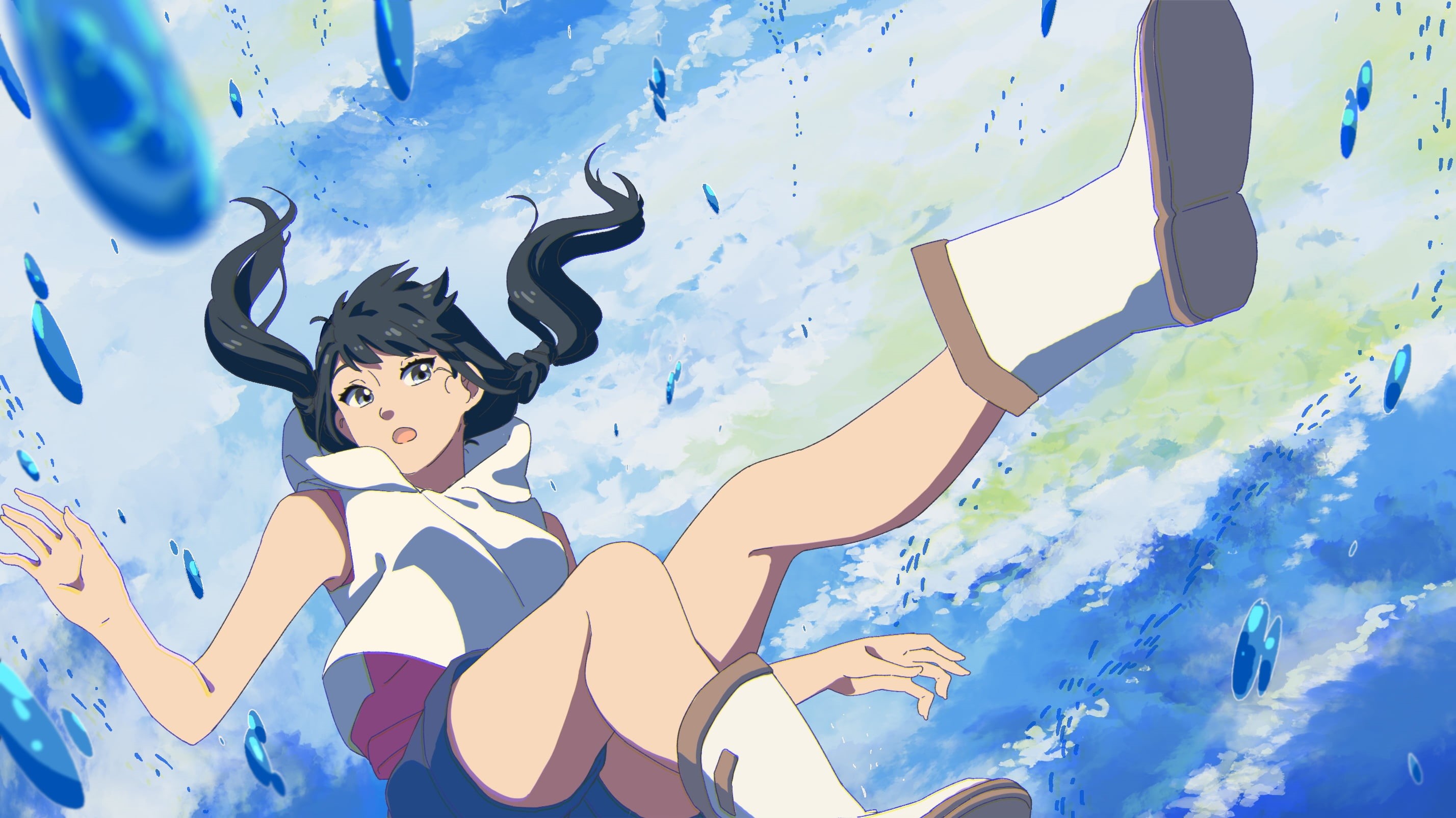 Weathering With You, Anime, 2K, Hina Amano, HD Wallpaper