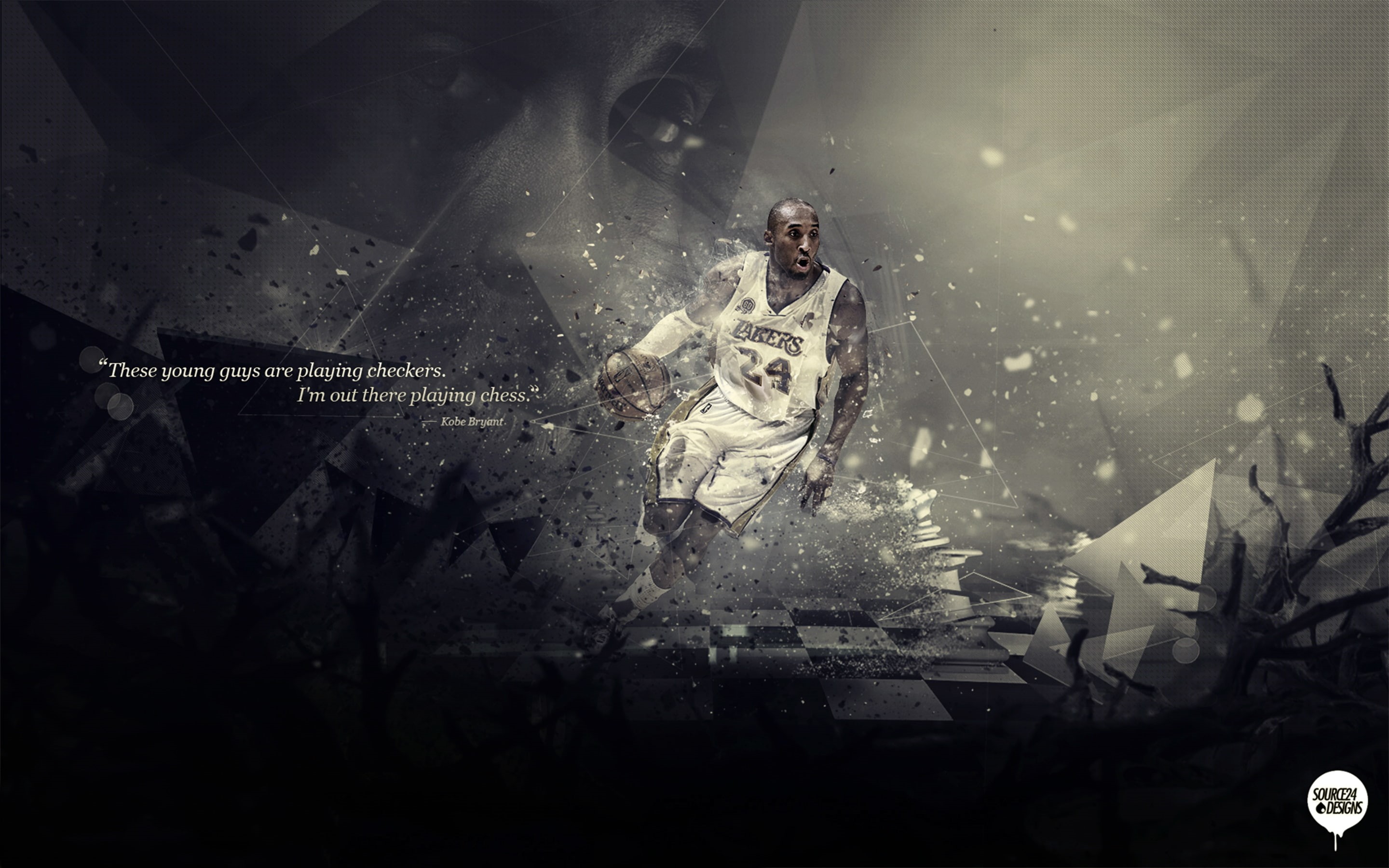 Kobe Bryant, Los Angeles, 2K, NBA, Lakers, Player, Sport, Basketball, HD Wallpaper
