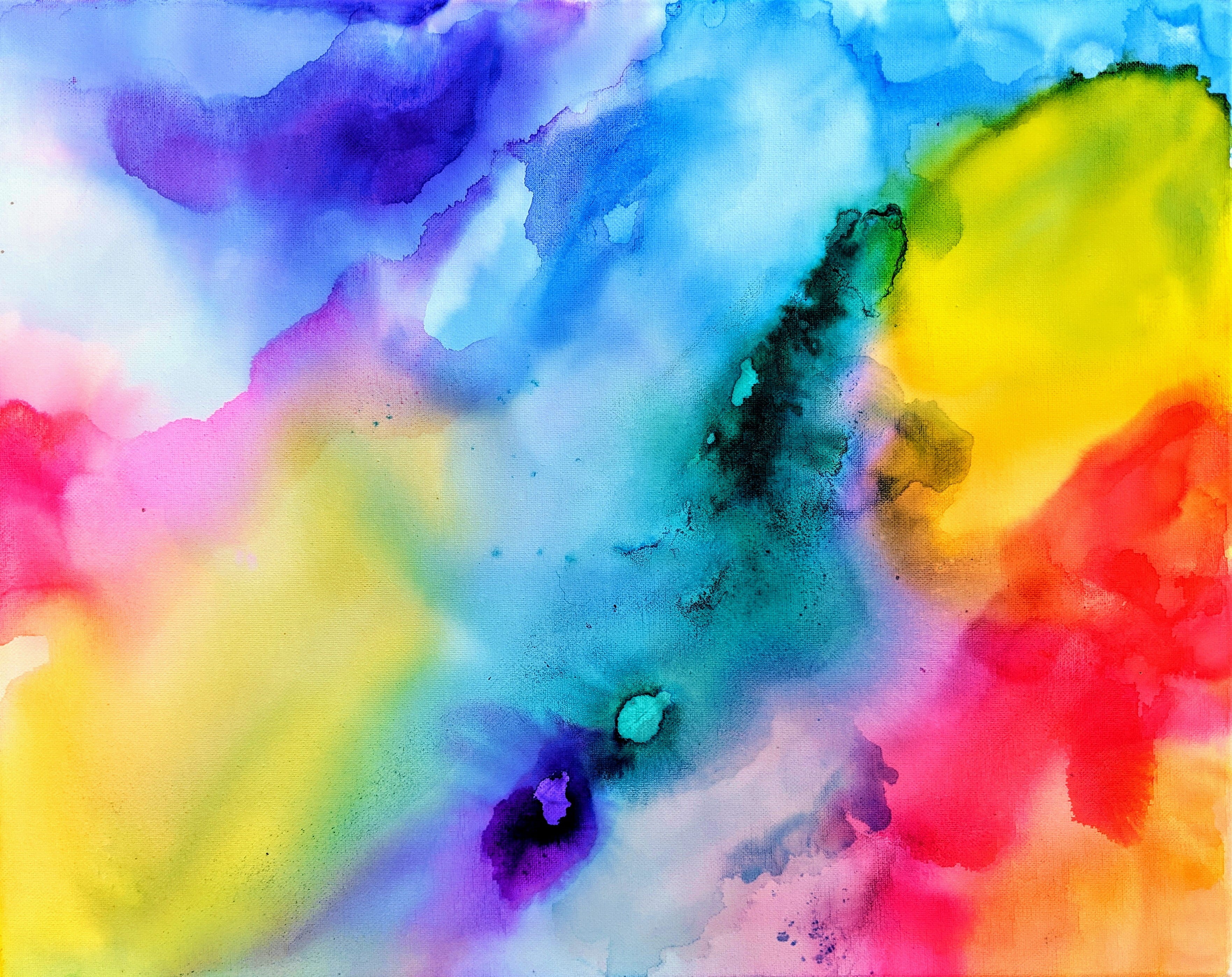 vibrant, pattern, backgrounds, colorful art, painting, rainbow painting, design, hue, no people, creative, pastel, motion, abstract expressionism, colorful painting, HD Wallpaper