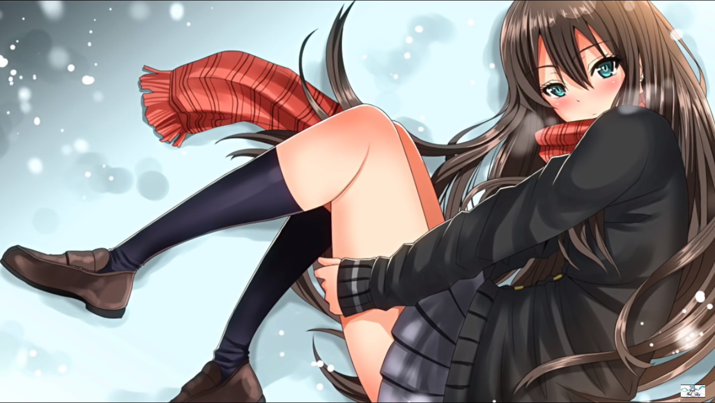 blue eyes, digital composite, young women, hair, shoe, leisure activity, standing, fashion, women, indoors, hairstyle, Yahari Ore no Seishun Love Comedy wa Machigatteiru, HD Wallpaper