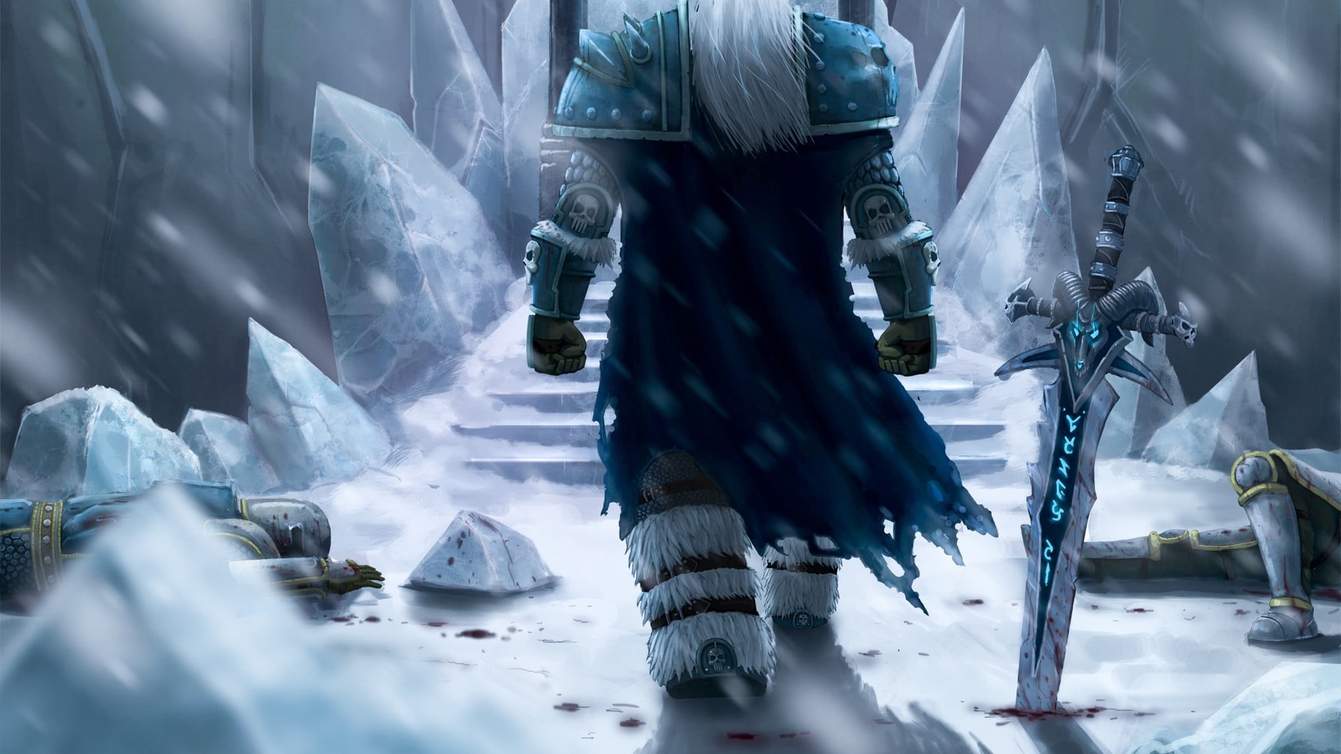 day, men, clothing, people, unrecognizable person, leisure activity, nature, warcraft, World of Warcraft: Wrath of the Lich King, Lich King, video games, HD Wallpaper