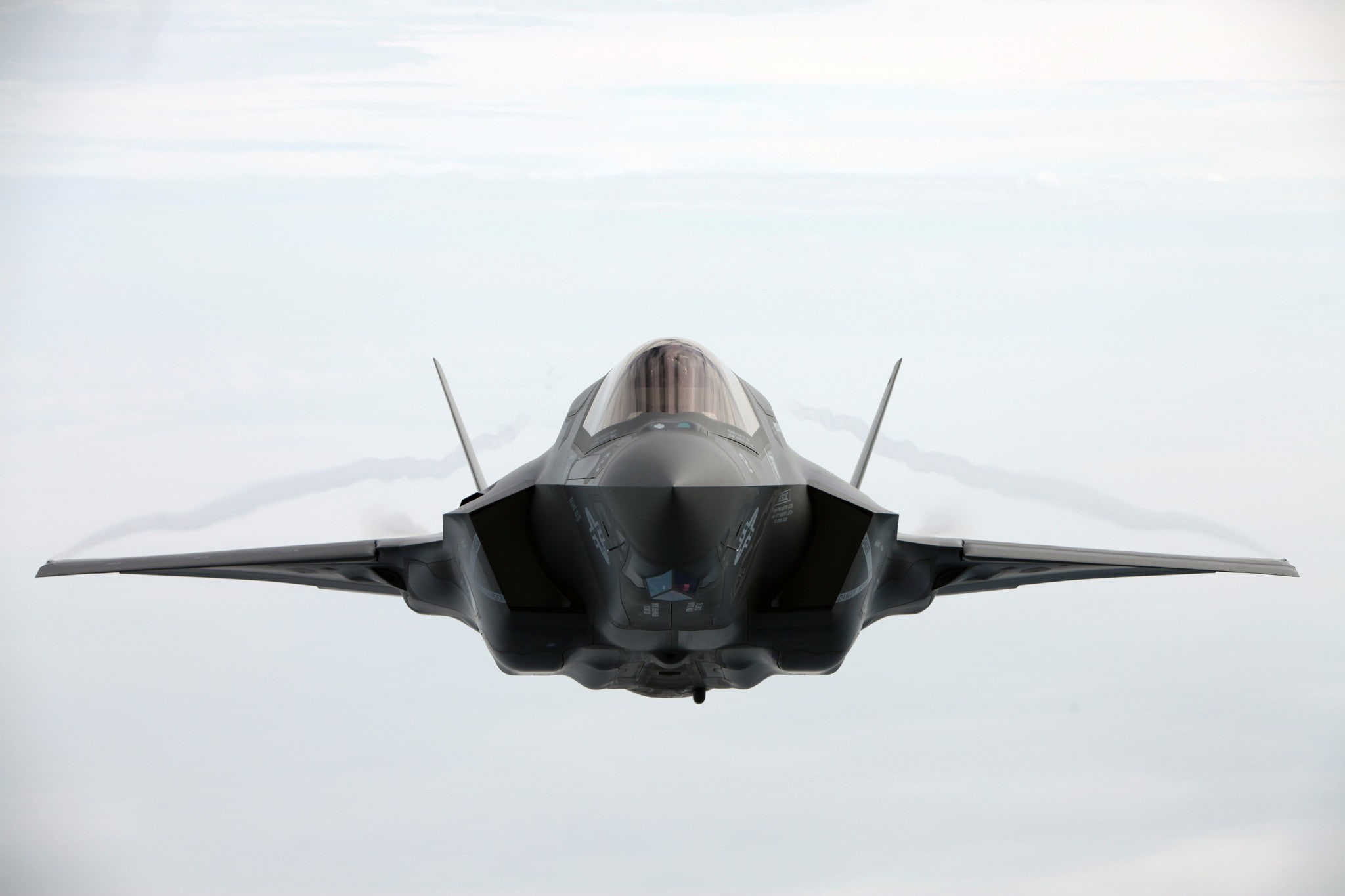 1080P, aircraft, Lockheed Martin F-35 Lightning II, jet fighter, HD Wallpaper