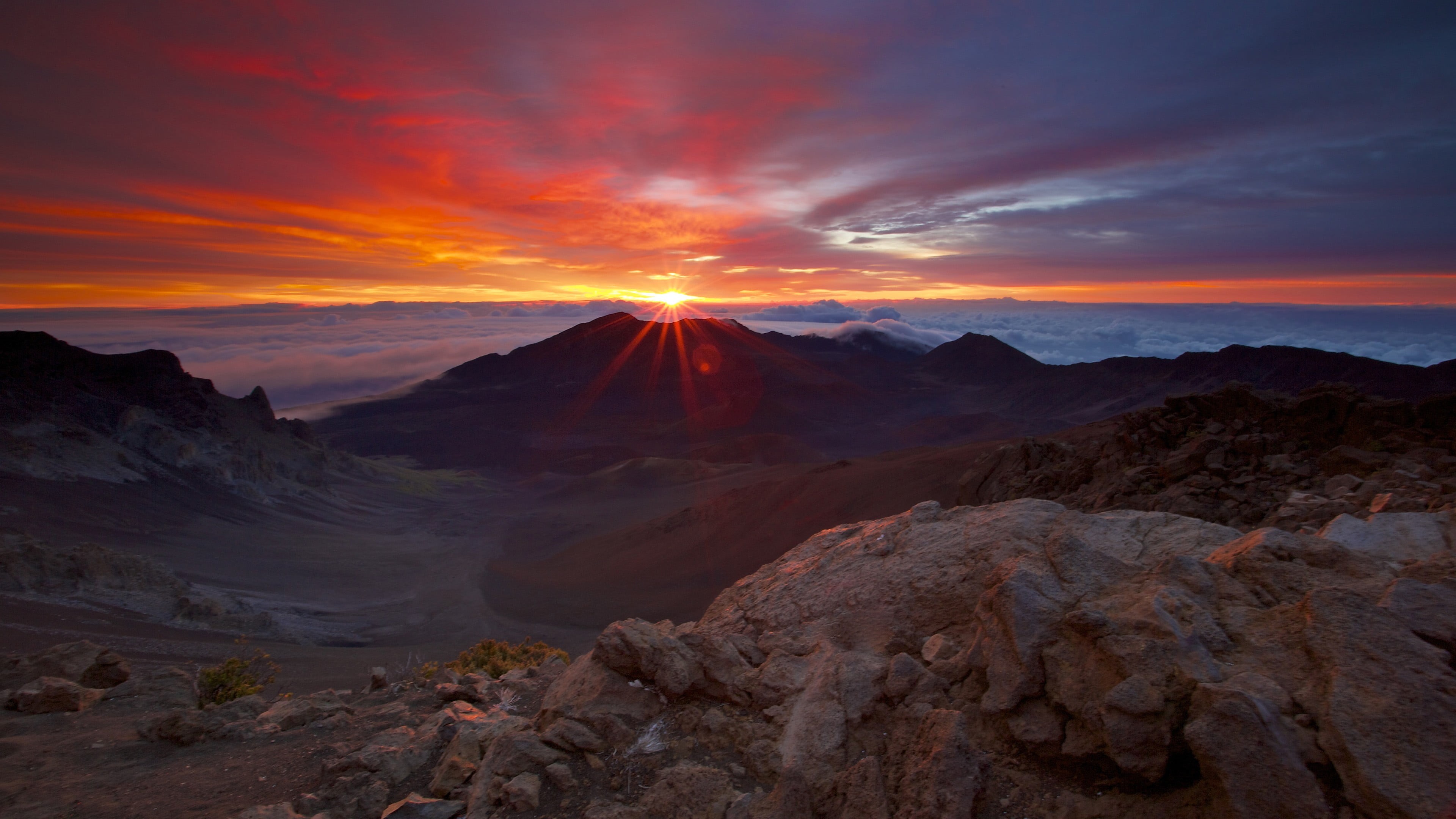 non-urban scene, landscape, cloud - sky, mountain, mountains, tourism, travel destinations, travel, sunset, outdoors, climate, mountain range, no people, HD Wallpaper