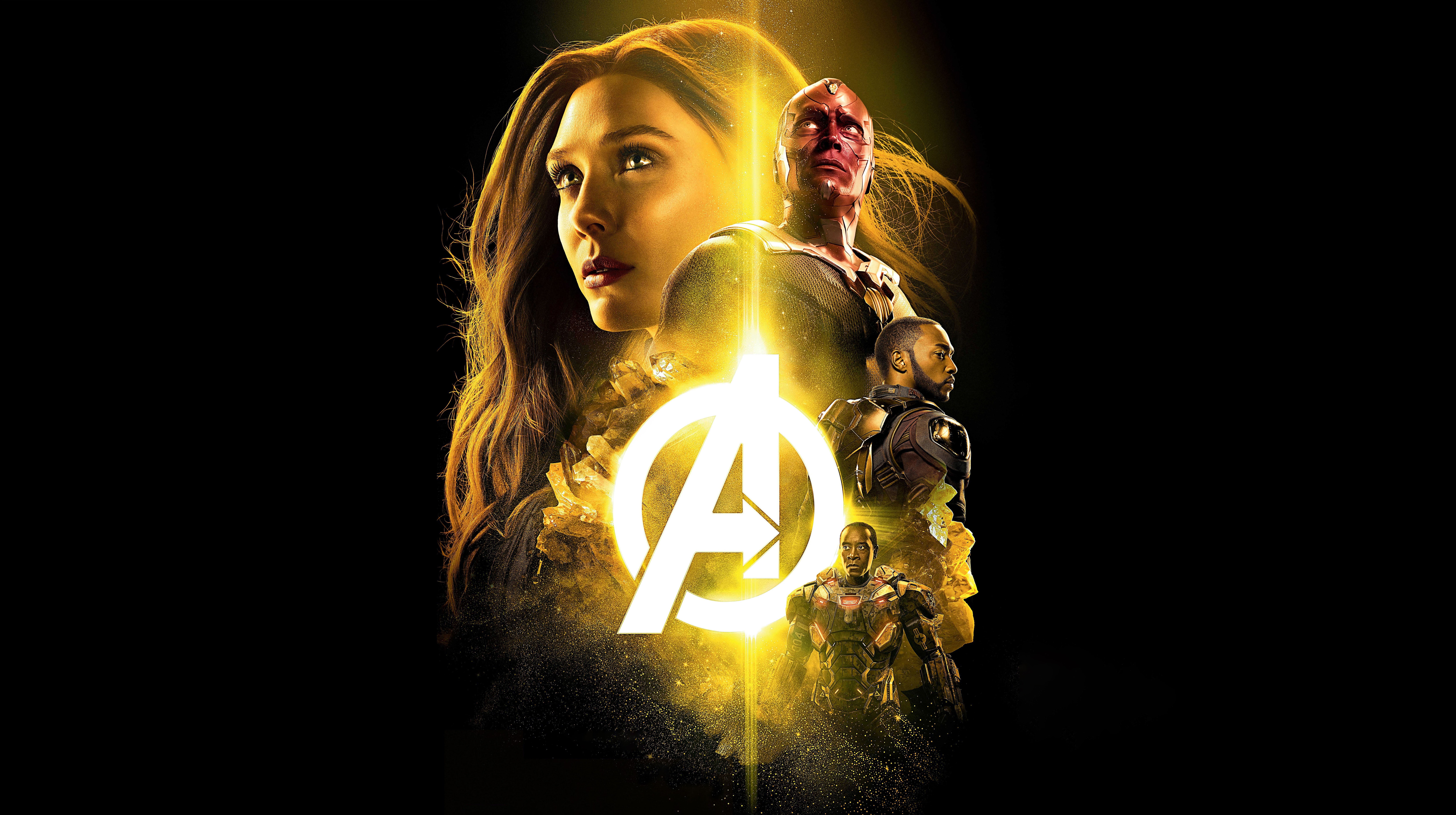 Loki, MARVEL, Zoe Saldana, Captain America, Thanos, Josh Brolin, EXCLUSIVE, Scarlet Witch, Falcon, Nebula, Bucky, Black Widow, Elizabeth Olsen, God, Avengers 3, HD Wallpaper