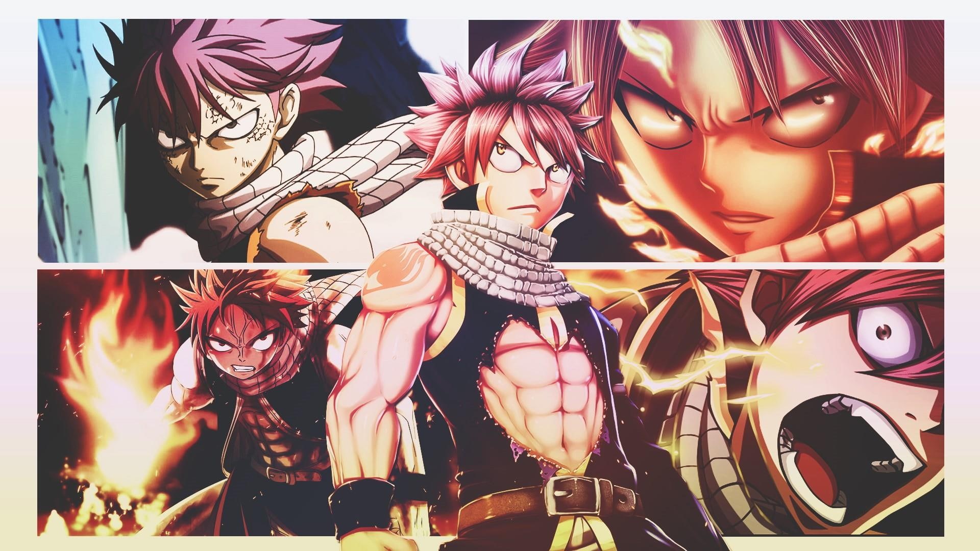 fairy tail, anime, natsu dragneel, 1080P, HD Wallpaper