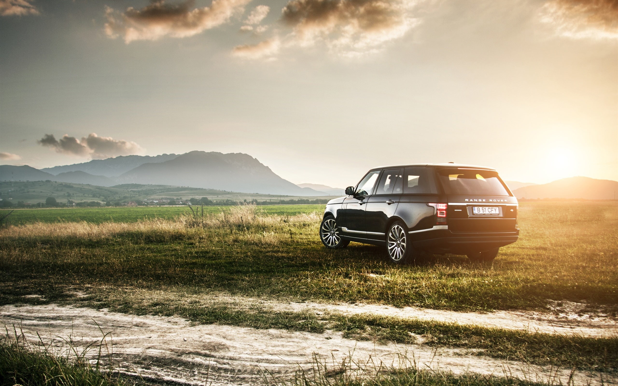 Land, Range, Car, iv, Rover, Sunset, SUV, 2K, HD Wallpaper