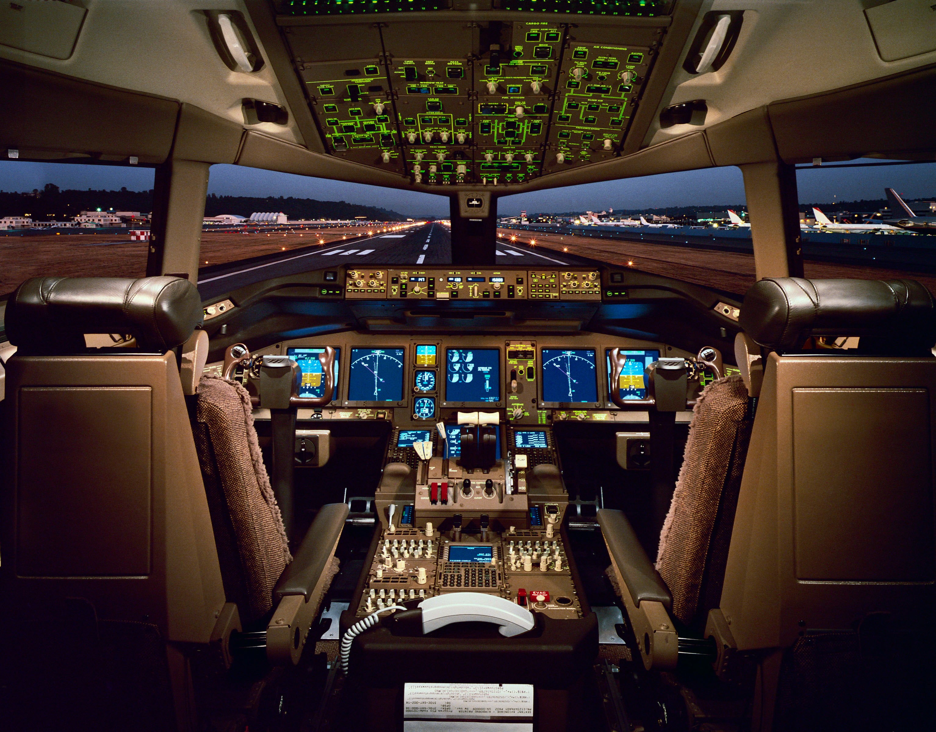 2K, cockpit, illustration, boeing, 777, jet, airplane, plane, aircraft, airliner, HD Wallpaper