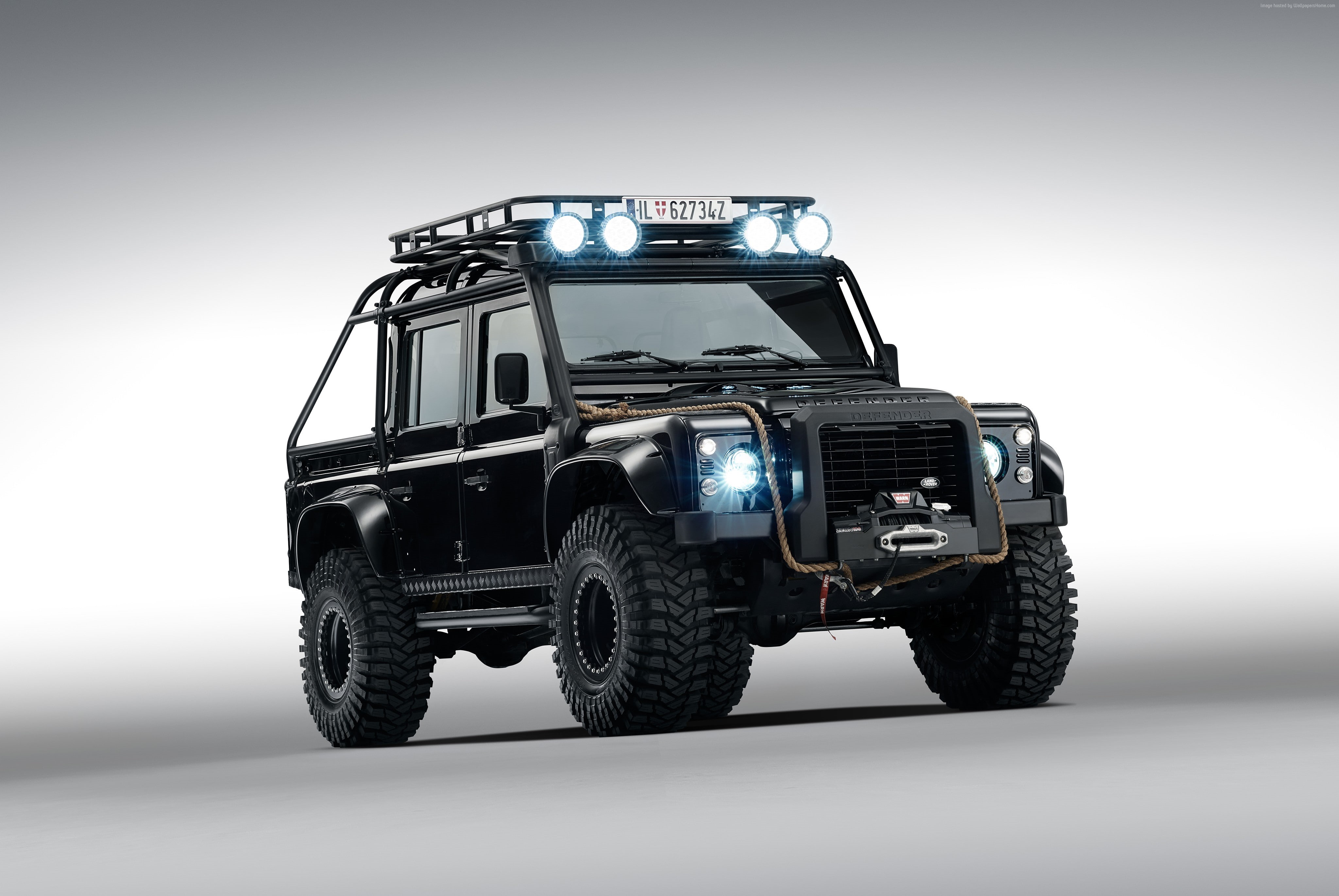007 Spectre movie, Land Rover Defender 110, 4K, HD Wallpaper