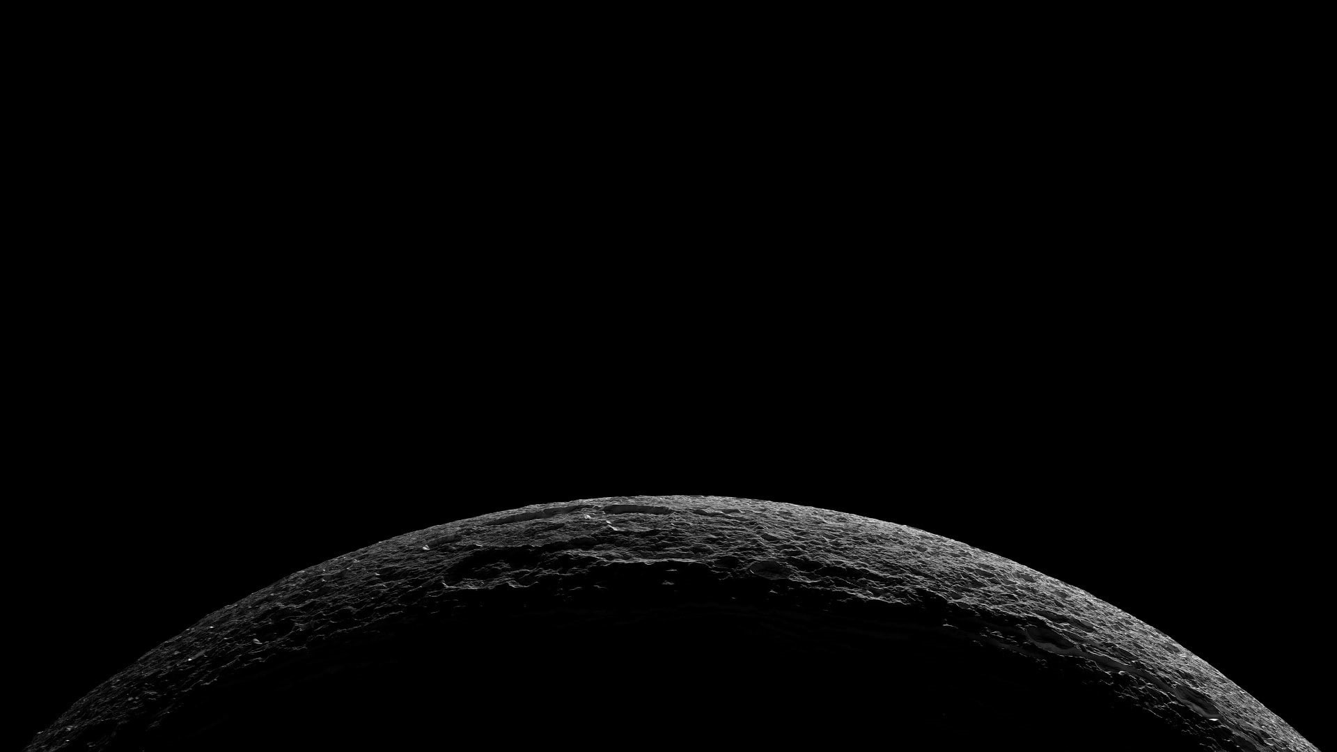 simple background, 1080P, space art, Moon, black background, space, artwork, minimalism, HD Wallpaper