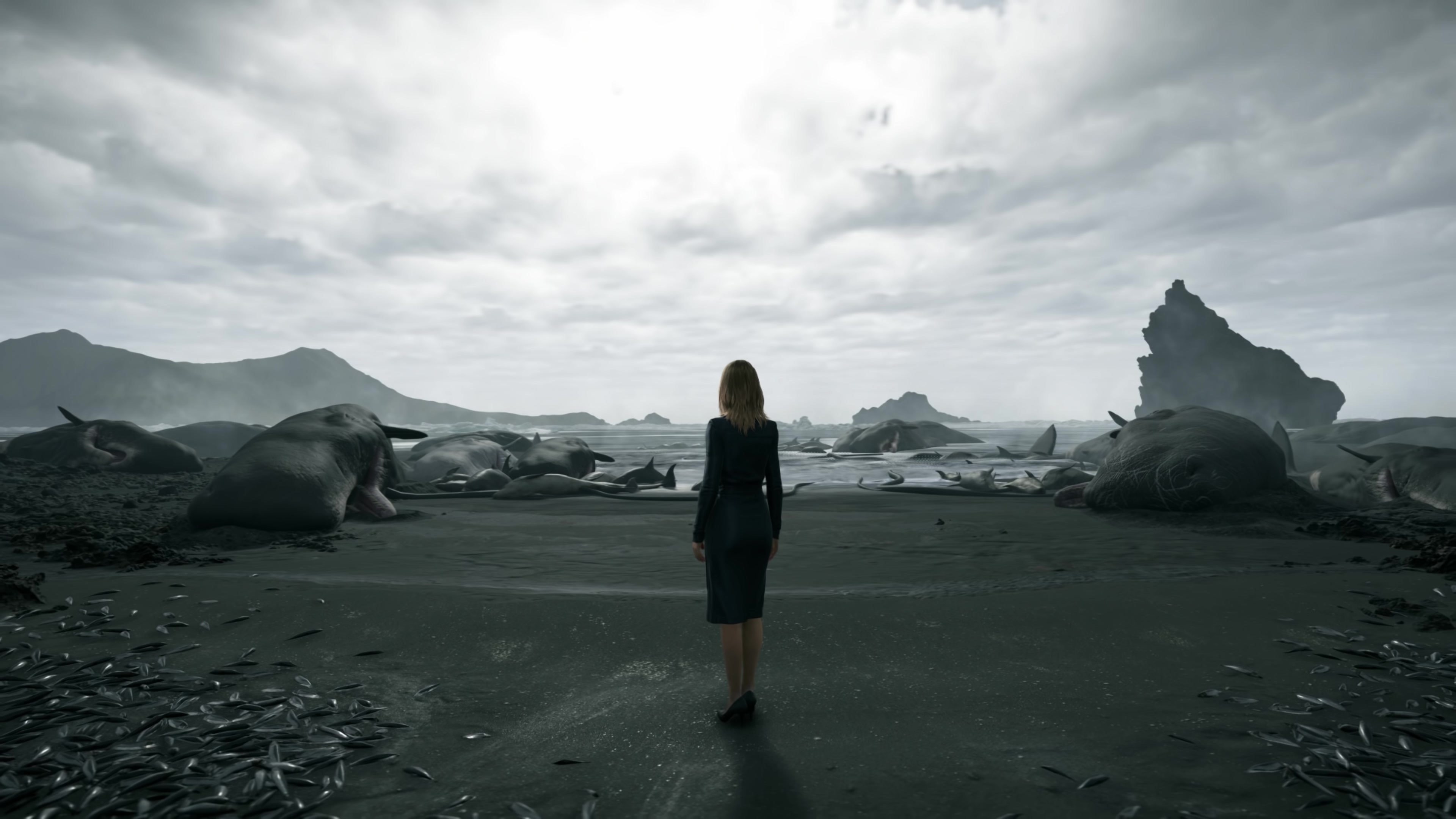 Death Stranding, E3 2018, screenshot, 4K, 4K, HD Wallpaper
