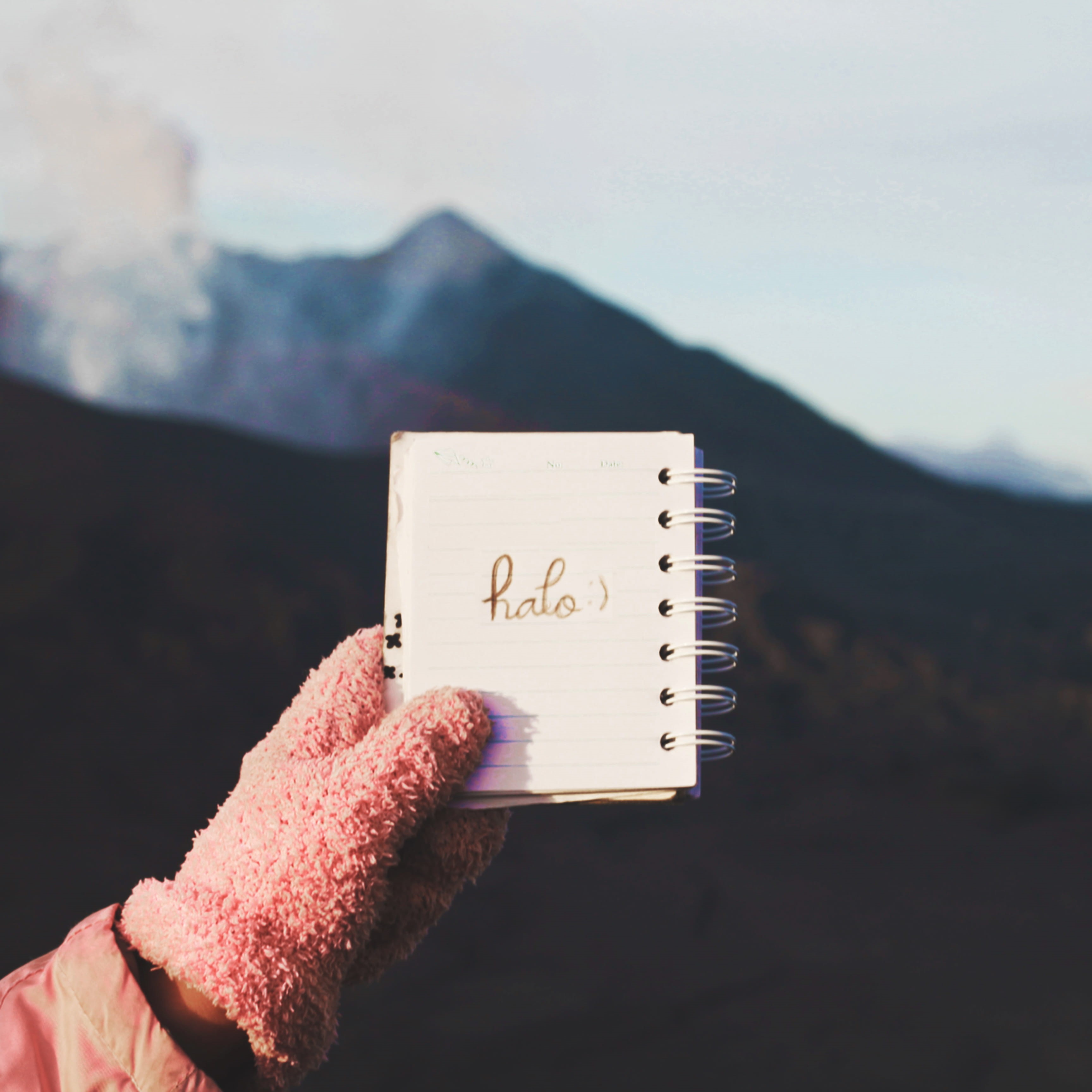 leisure activity, day, real people, personal perspective, close-up, nature, lifestyles, holding, focus on foreground, bromo tengger semeru national park, Phone HD Wallpaper