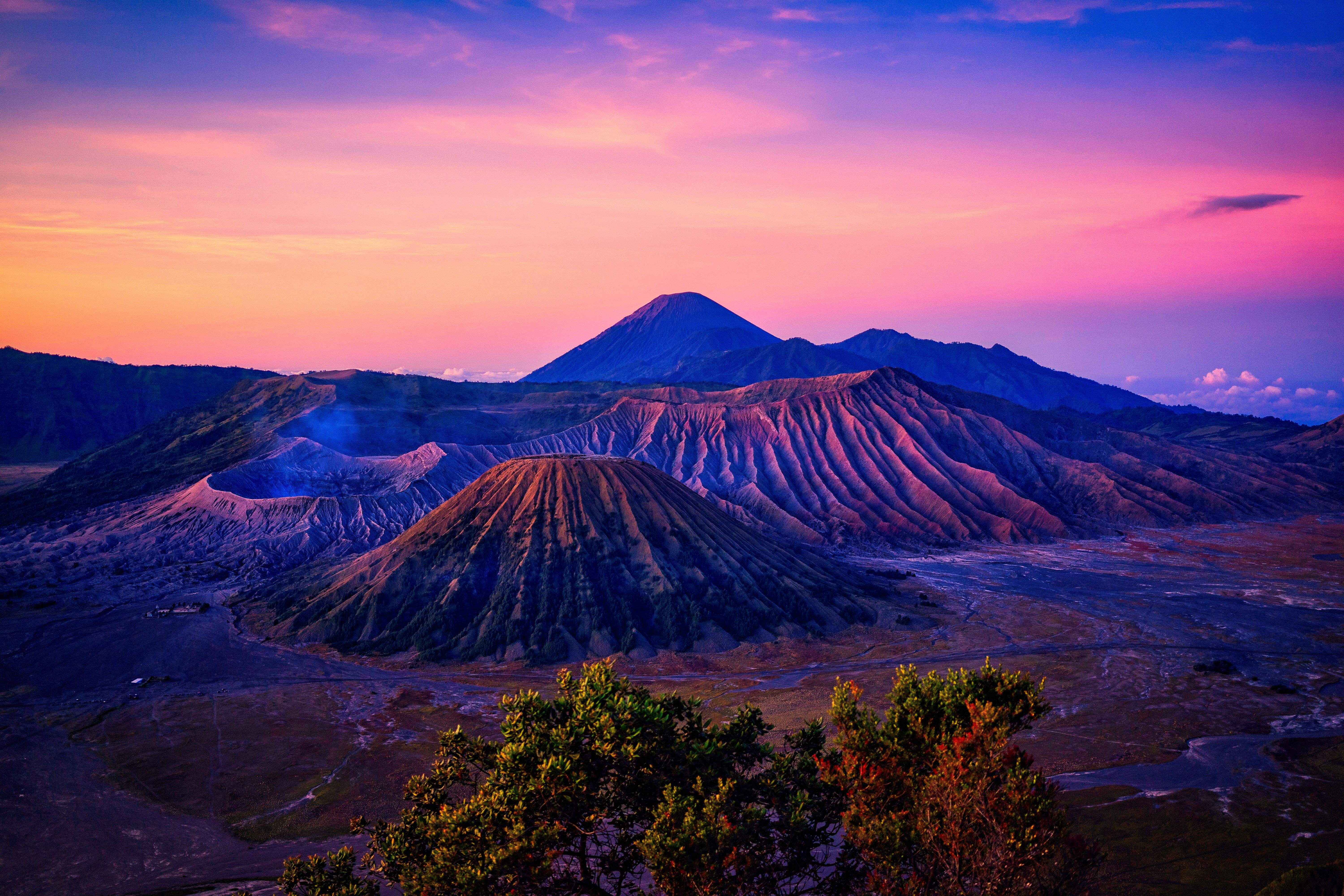 Mount Bromo, Volcano, 5K, 5K, Indonesia, Sunset, Sunrise, HD Wallpaper