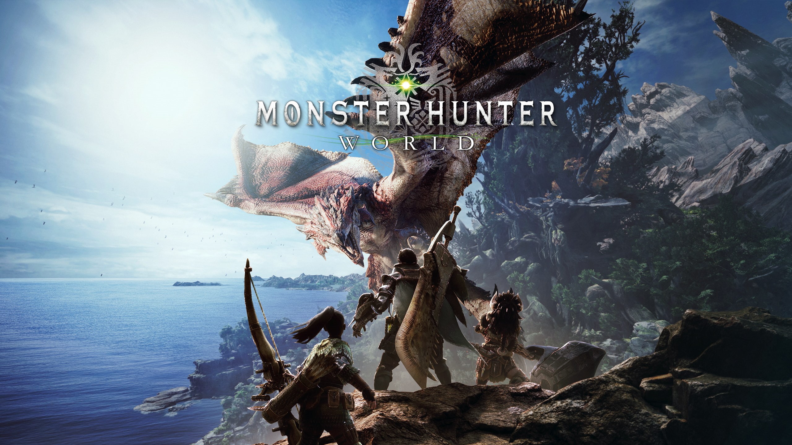 2K, Rathalos (Monster Hunter), Video Game, Monster Hunter: World, HD Wallpaper