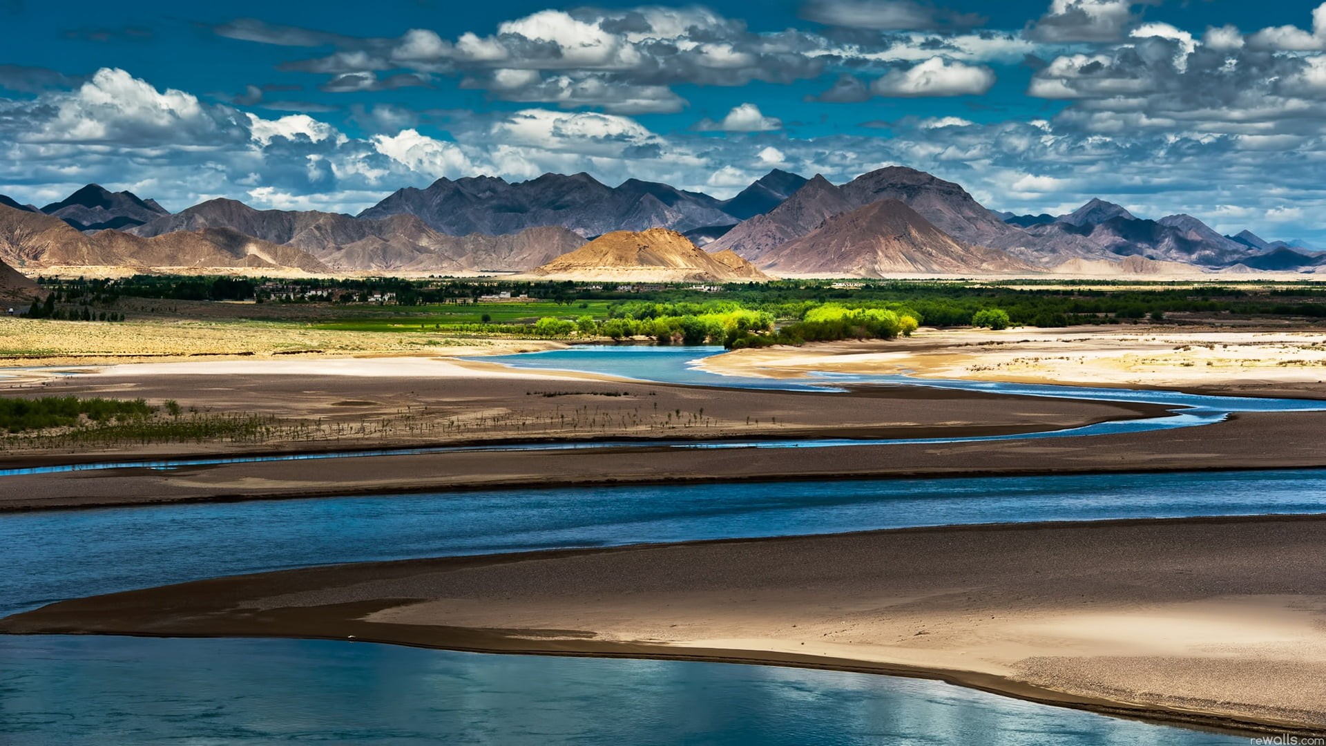 mountain Peak, summer, outdoors, national Park, travel, landscape, tranquil scene, national Landmark, salt flat, tibet, beauty In Nature, lake, mountain, HD Wallpaper