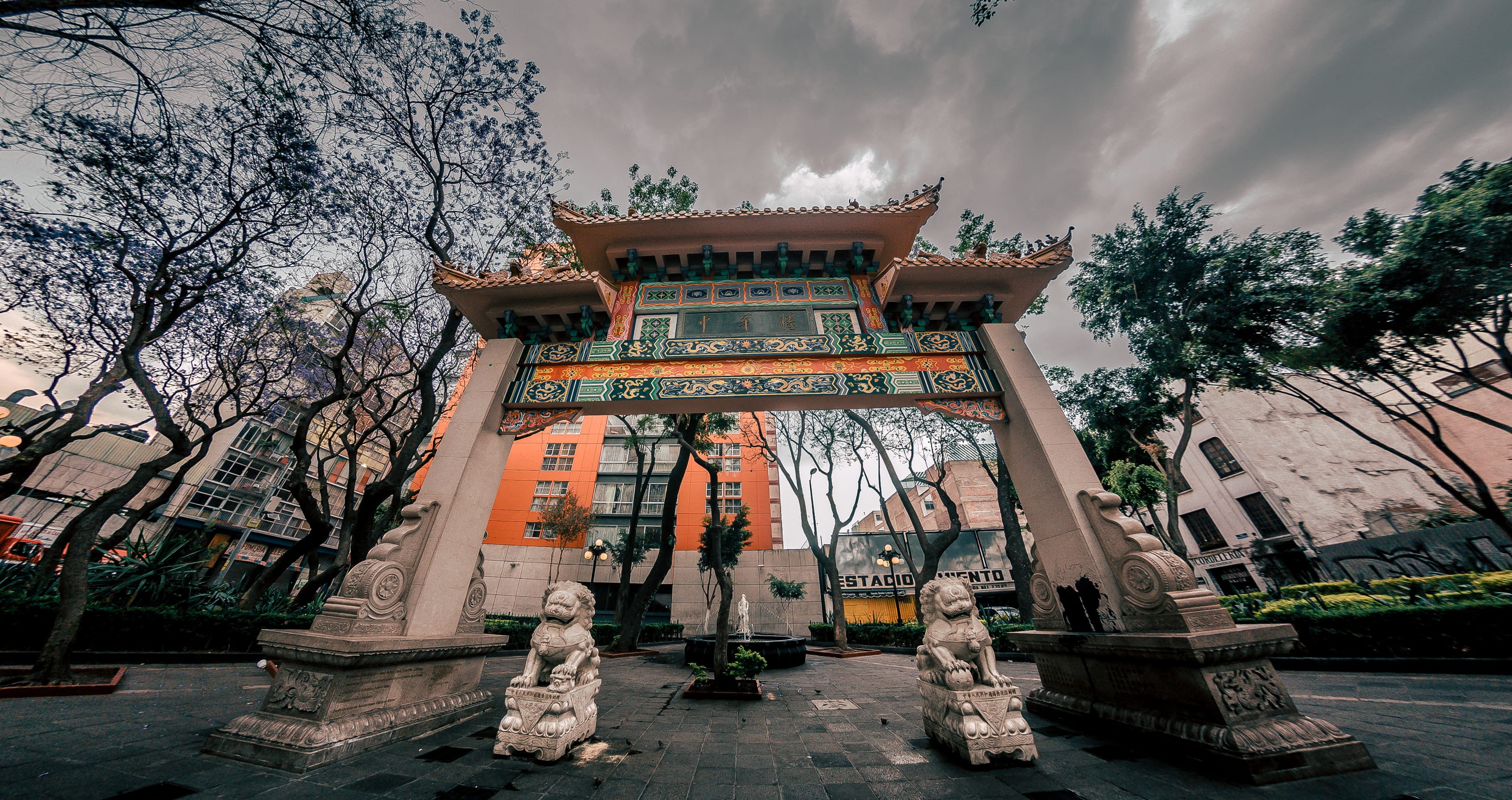 travel destinations, the past, belief, barrio chino, nature, cloud - sky, ciudad de méxico, tourism, outdoors, sky, architecture, plant, méxico, mexico city, HD Wallpaper