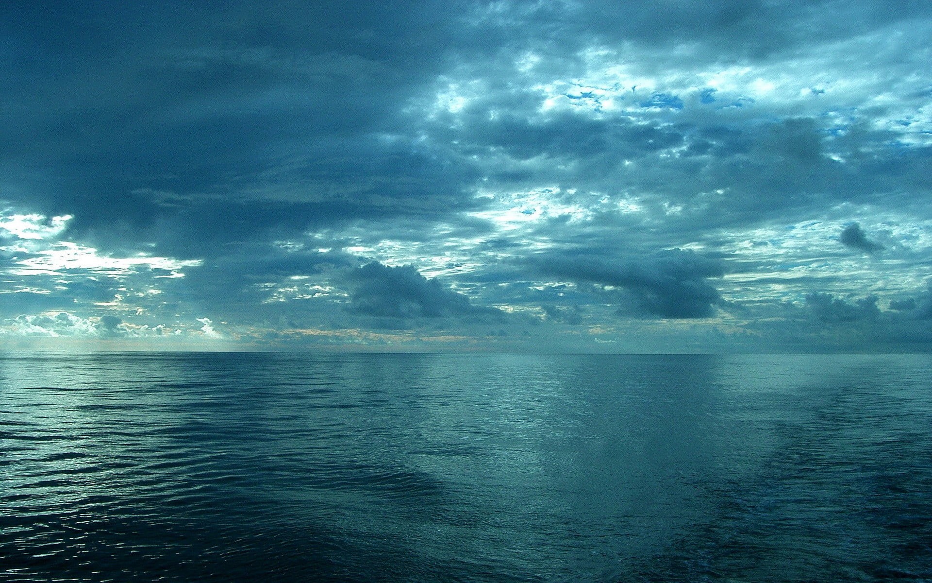 horizon over water, waterfront, tranquility, scenics - nature, sunlight, day, horizon, tranquil scene, reflection, sky, water, 1080P, cloud - sky, waves, HD Wallpaper