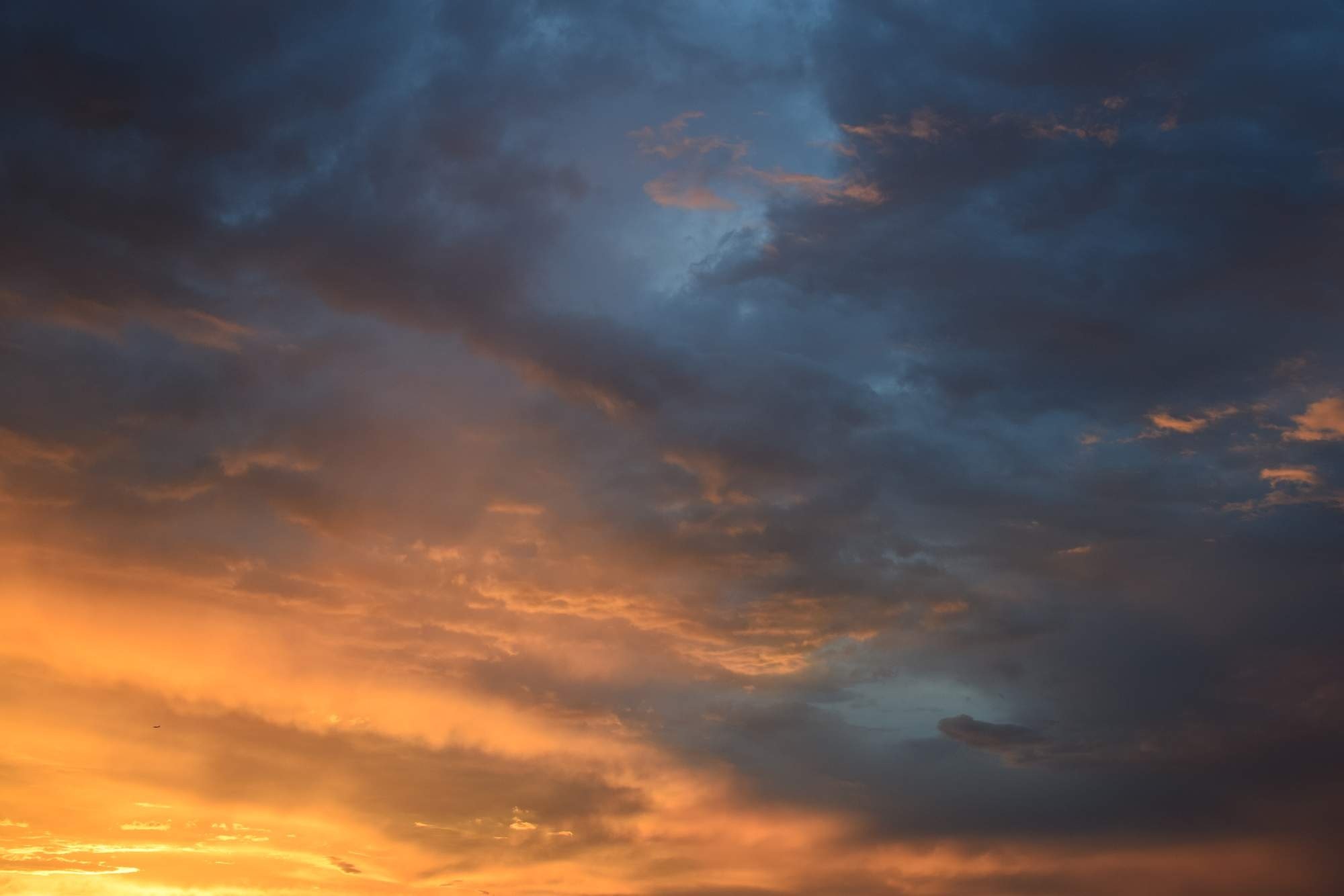 fantasy, sunset, house, color, spooky, eerie, mystery, sky, tranquility, dusk, storm, tree, scary, bright, ominous, dramatic sky, blue, haunted, cloudscape, HD Wallpaper