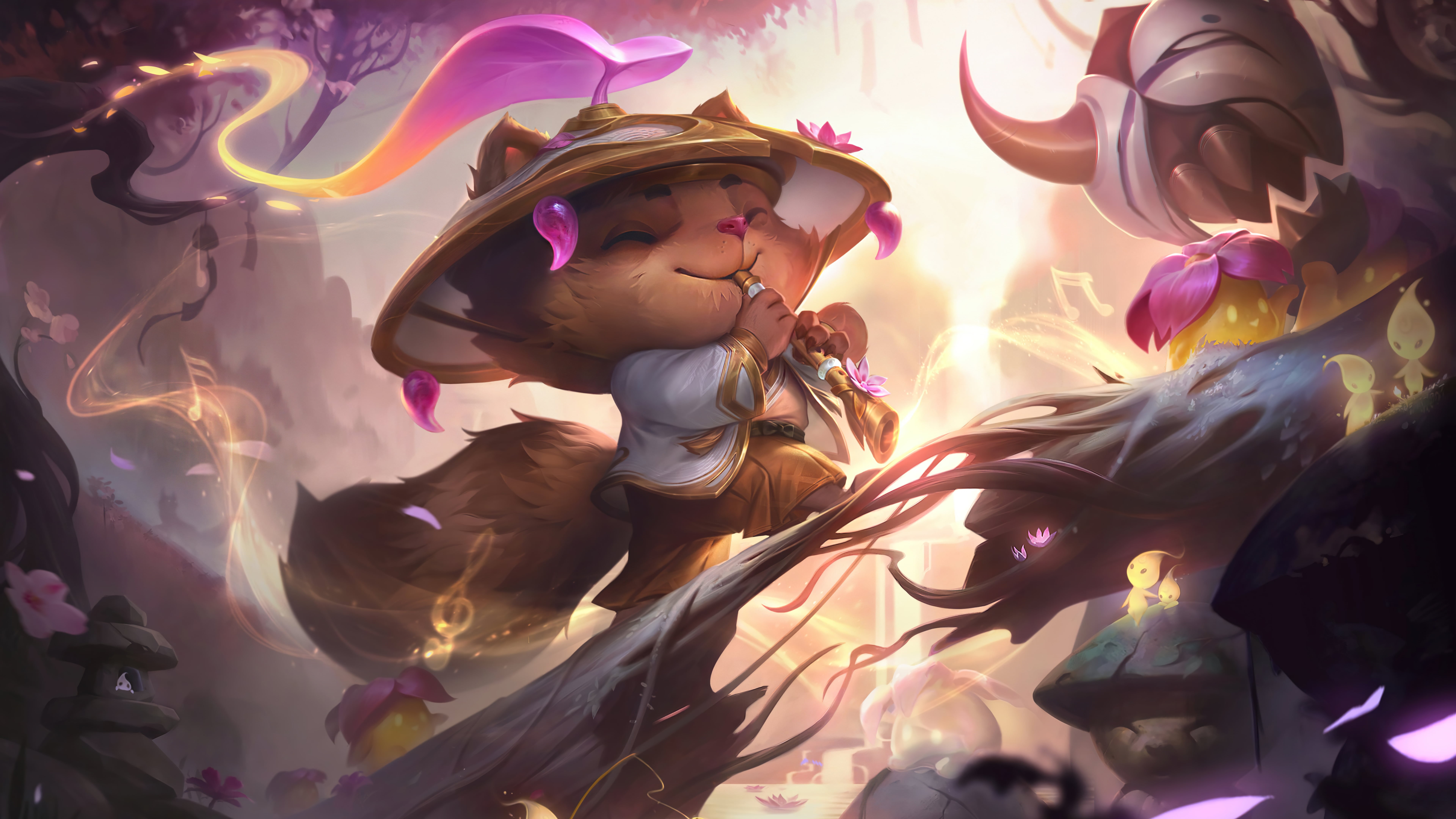 Teemo League of Legends, 8K, spirit blossom, League of Legends, HD Wallpaper