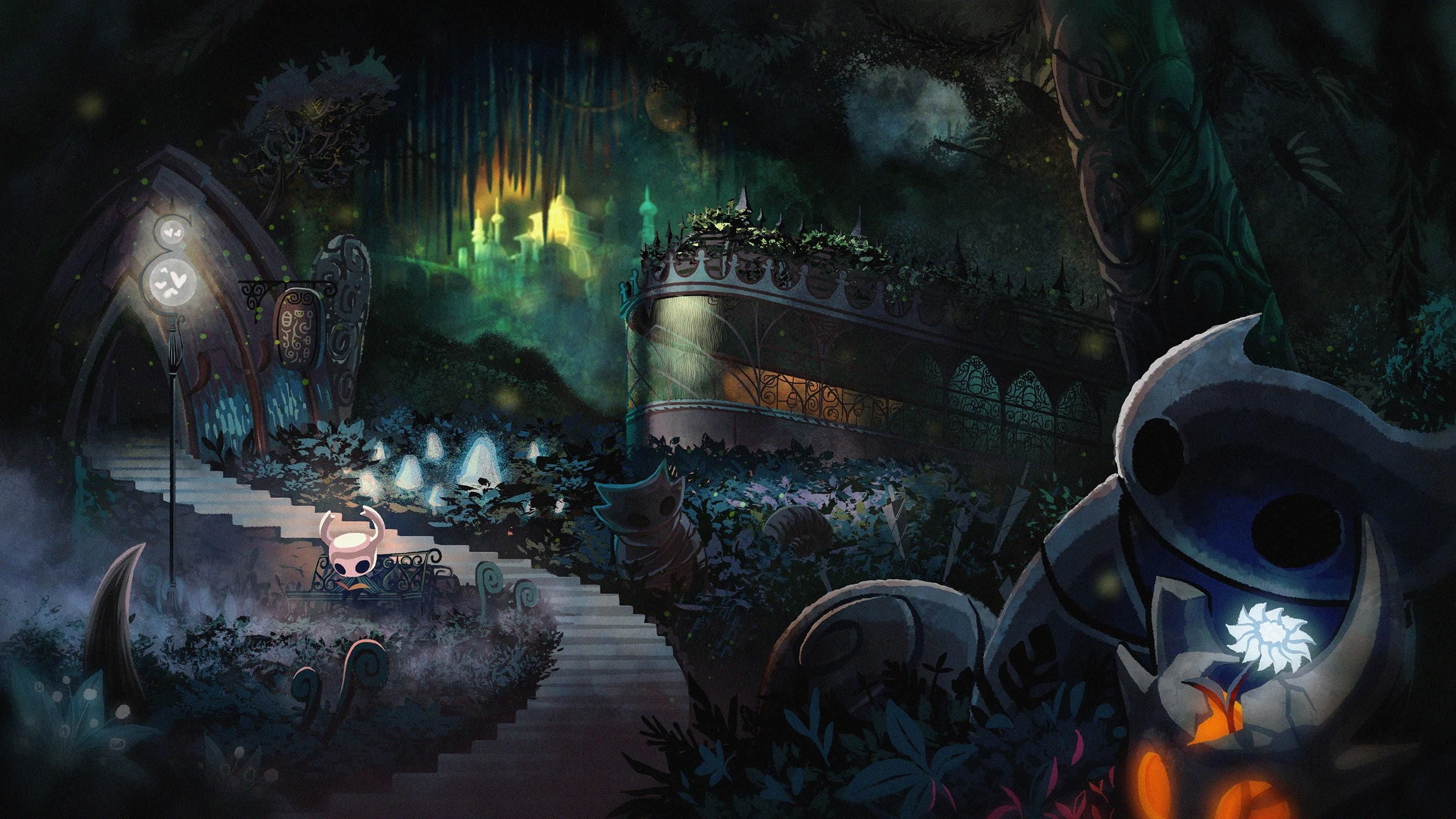 Hollow Knight, dark, 2K, HD Wallpaper