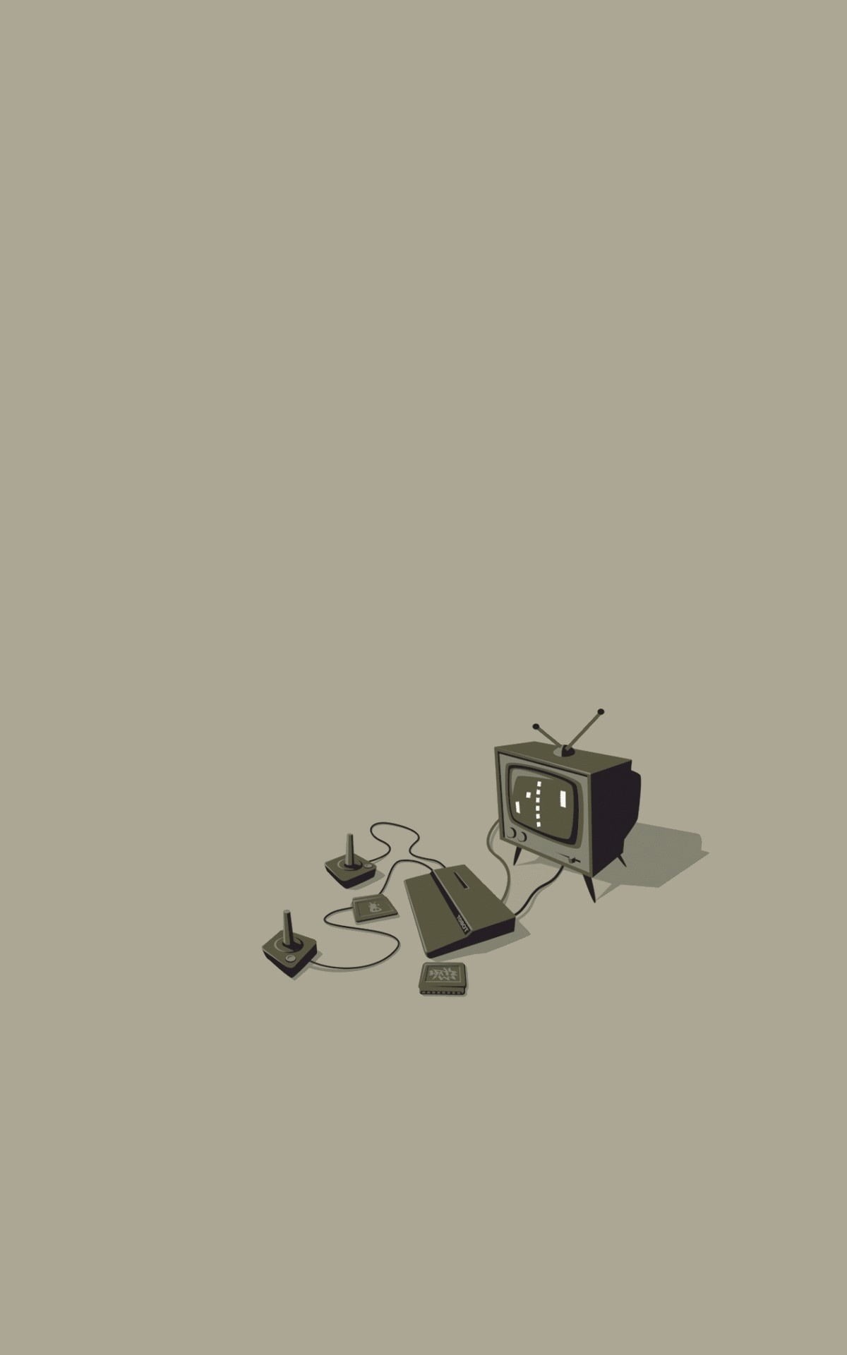 fun, portrait display, video games, obsolete, cable, nature, 1080P, arts culture and entertainment, copy space, consoles, Atari, toy, indoors, studio shot, Phone HD Wallpaper